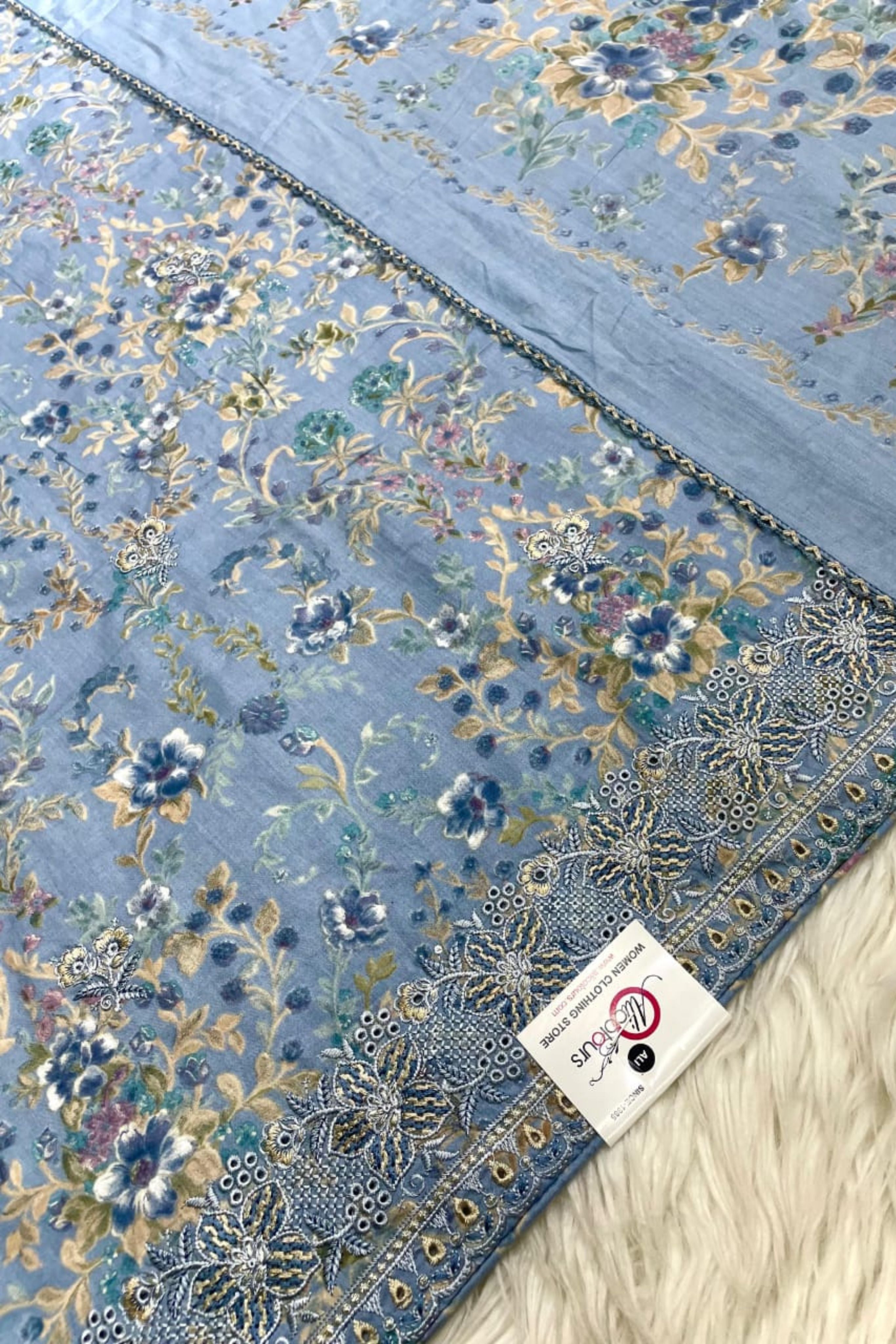 EXCLUSIVE EMBROIDERED LUXURIOUS SOFT COTTON PERFECTION