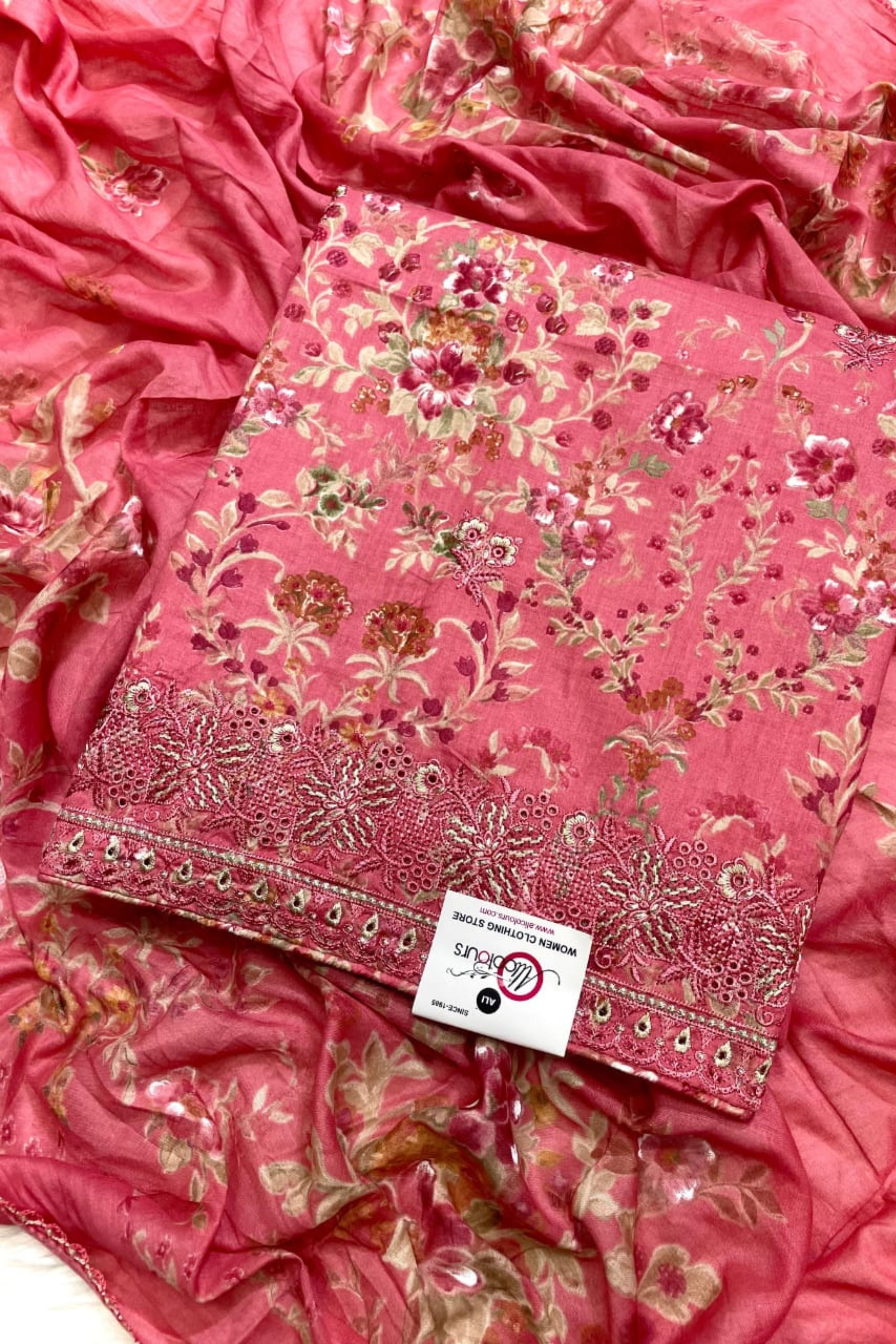 EXCLUSIVE EMBROIDERED LUXURIOUS SOFT COTTON PERFECTION