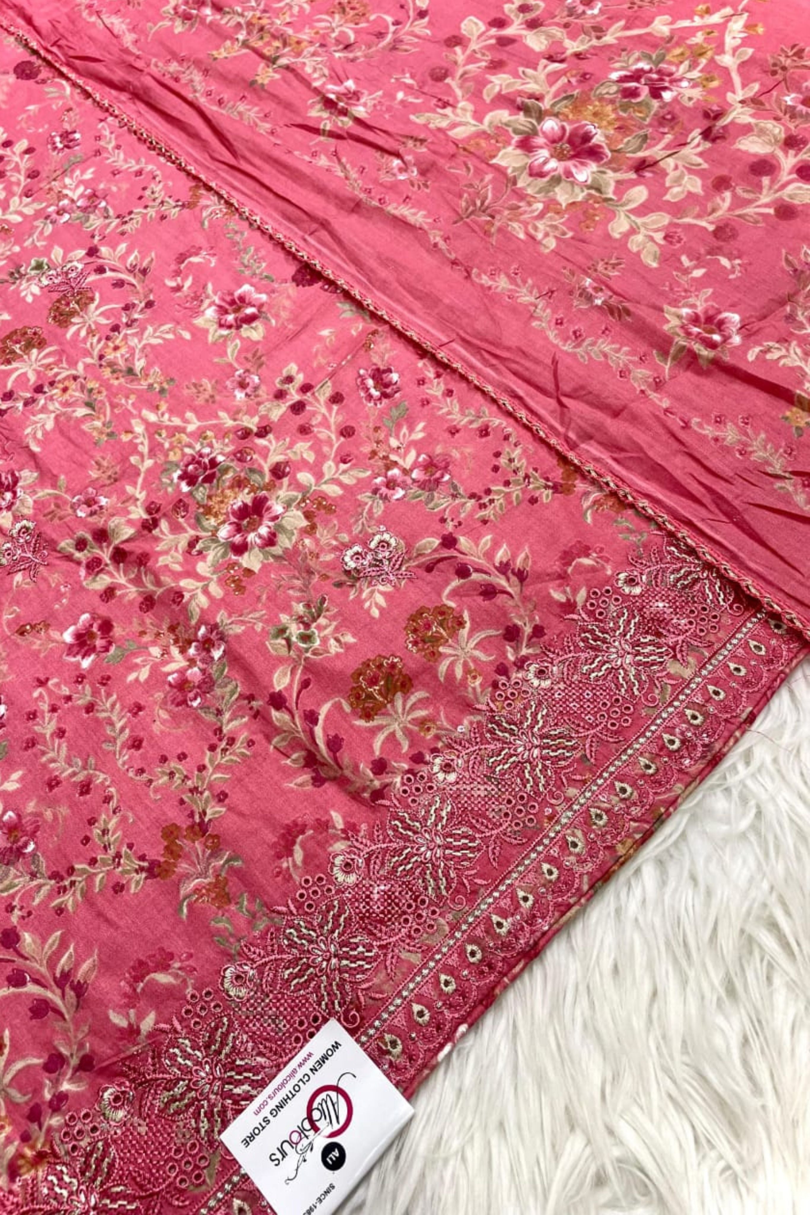 EXCLUSIVE EMBROIDERED LUXURIOUS SOFT COTTON PERFECTION