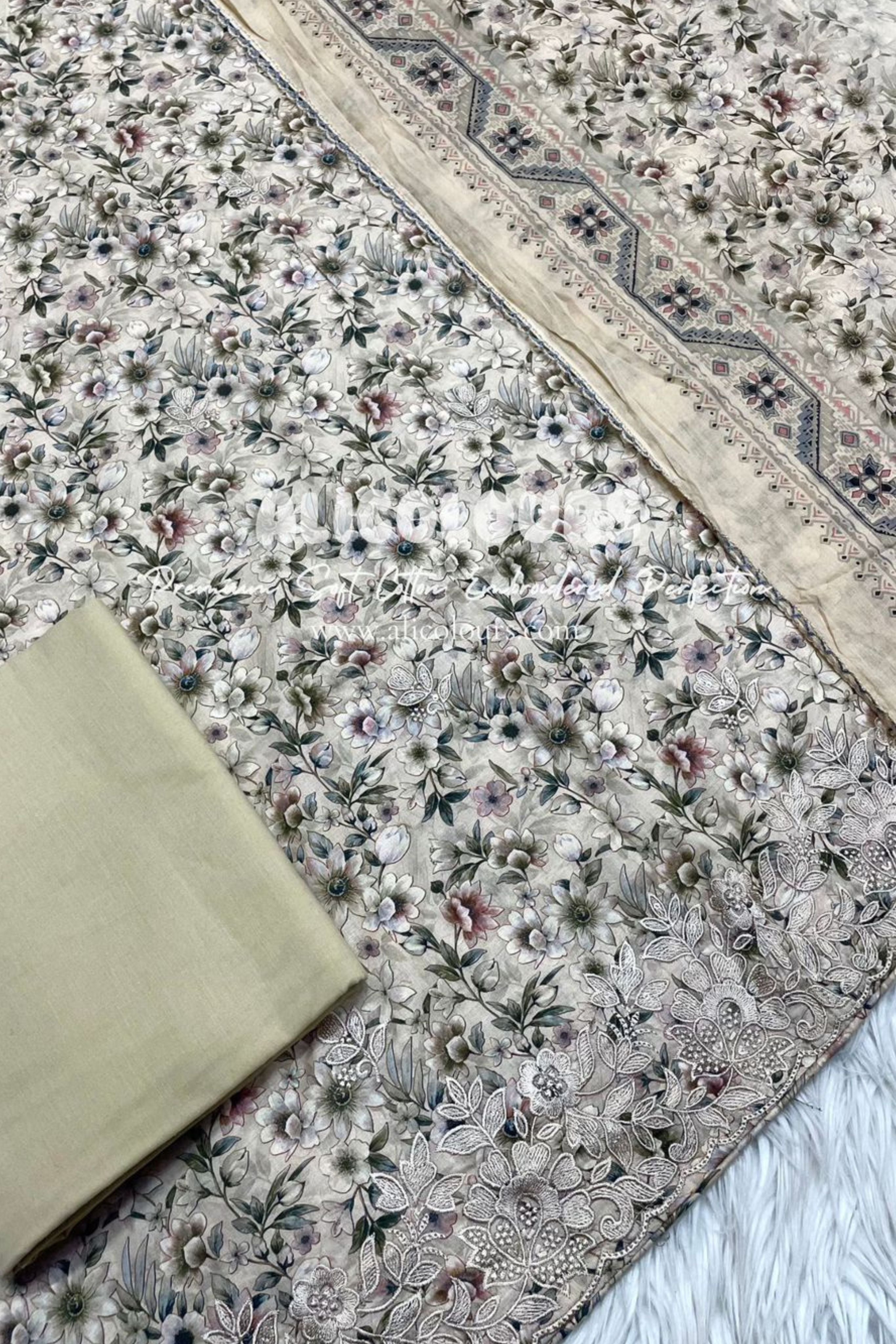 EXCLUSIVE EMBROIDERED LUXURIOUS SOFT COTTON PERFECTION