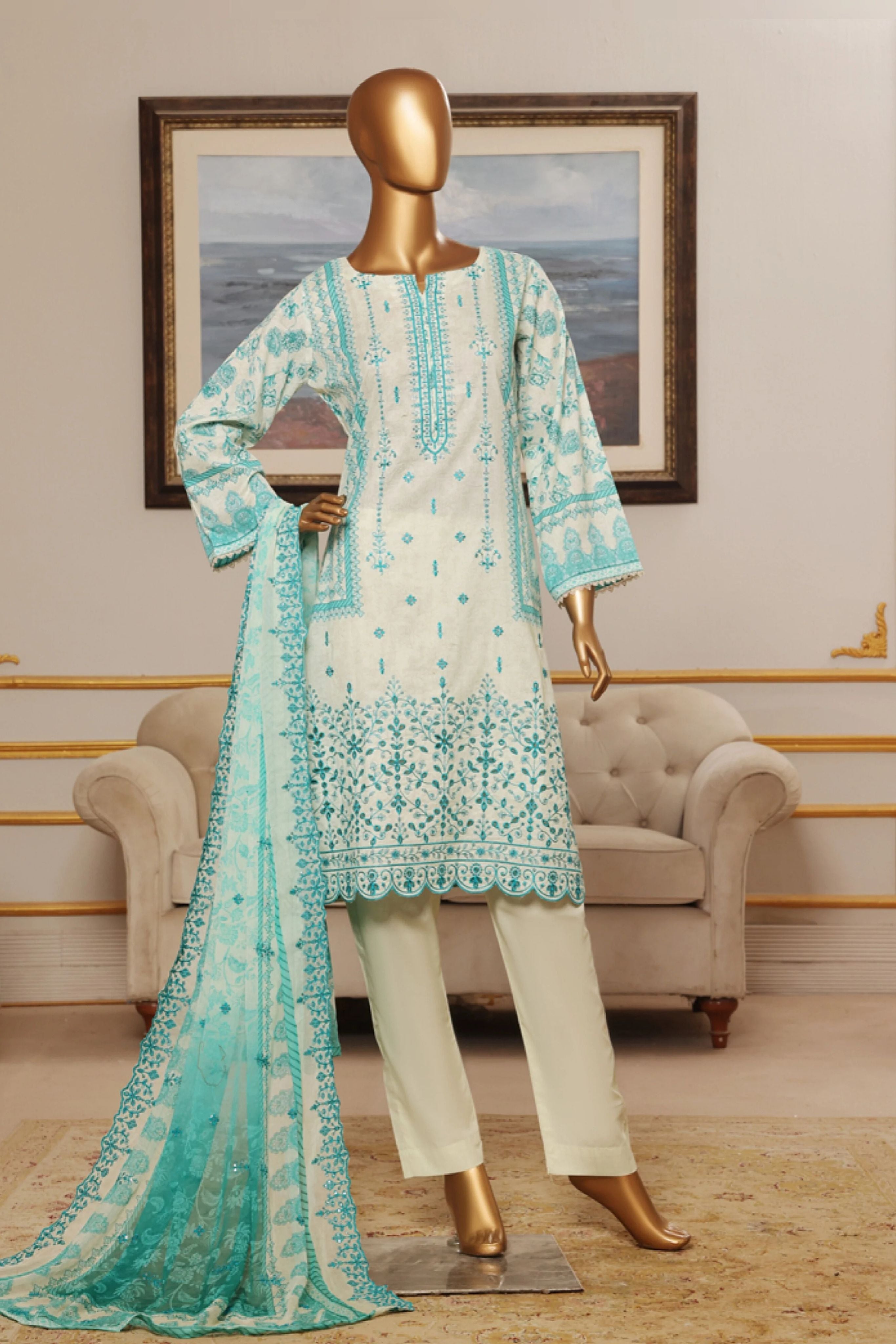 EXCLUSIVE EMB LAWN COLLECTION