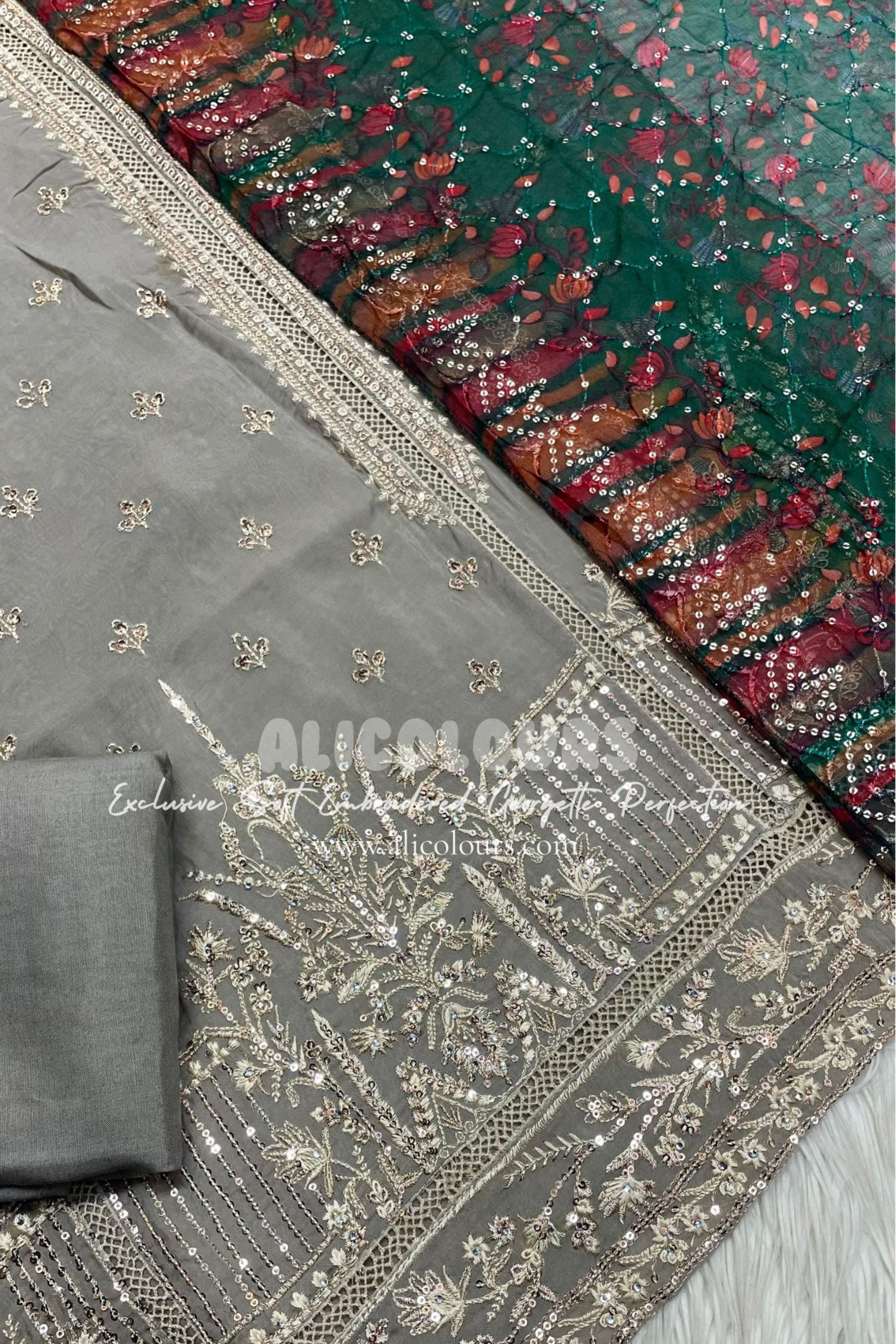 Elegance Georgette Ensemble| 001