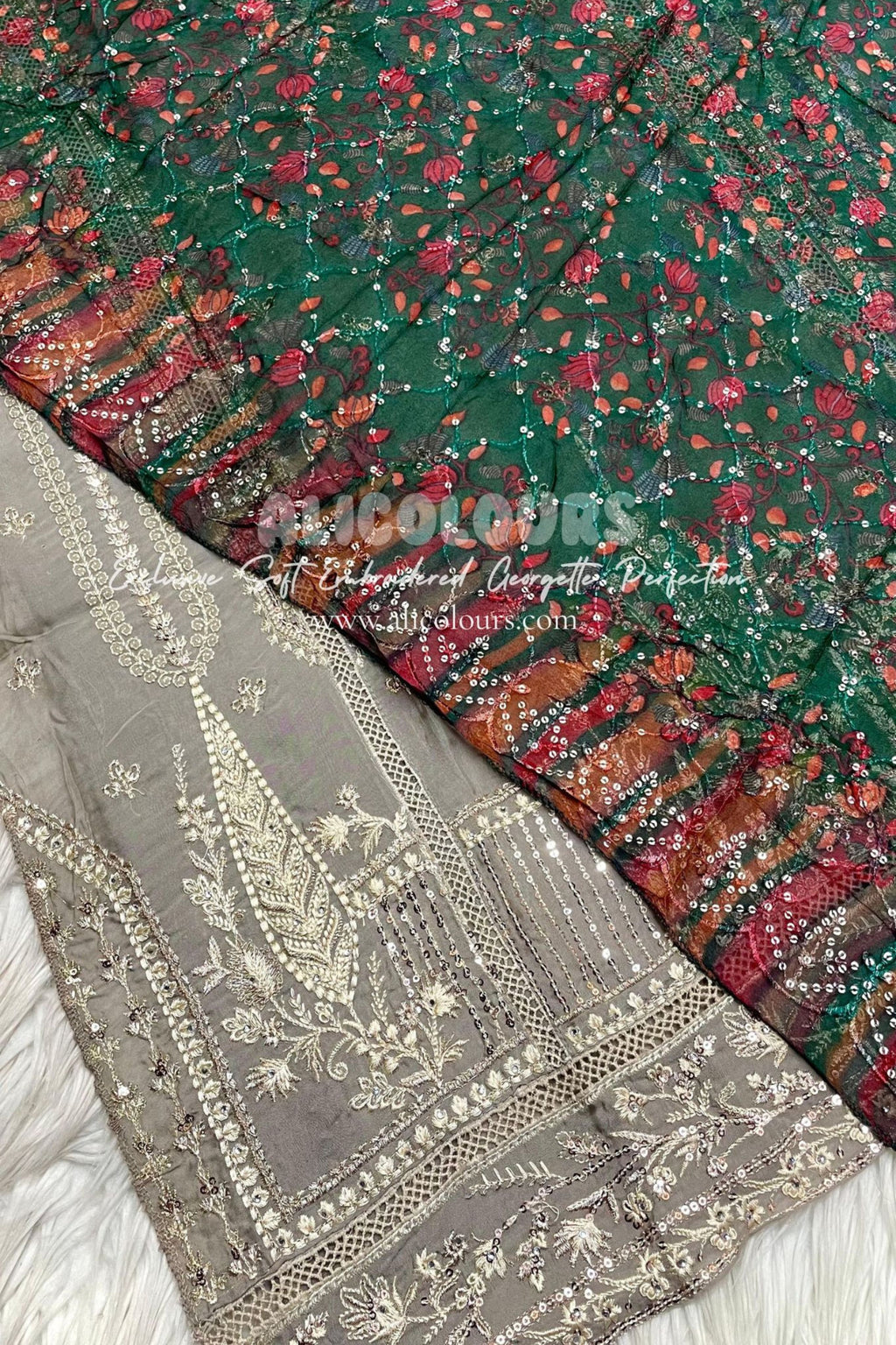 Elegance Georgette Ensemble| 001