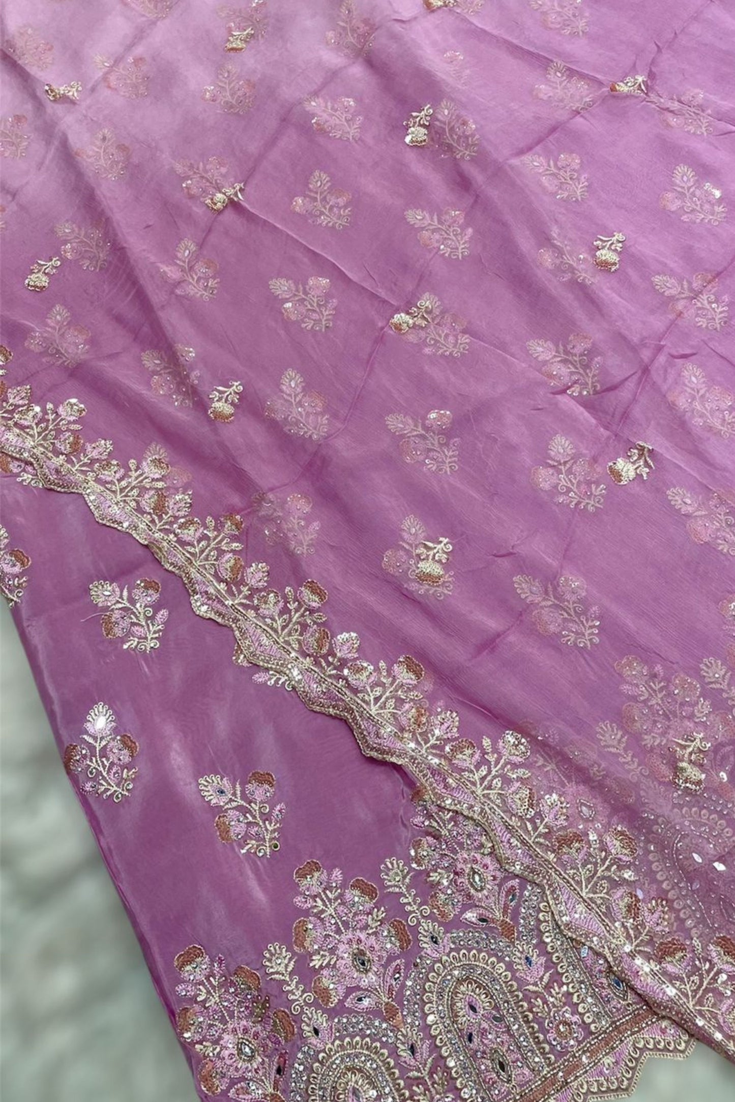 Premium Handcrafted Crepe collection | 991