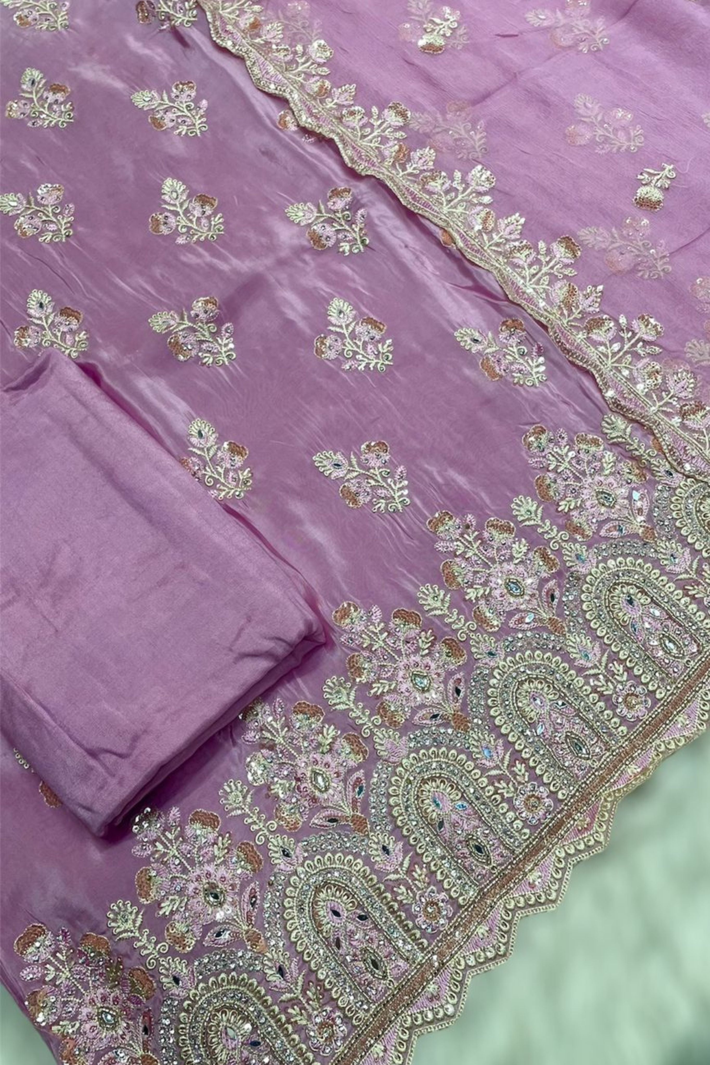 Premium Handcrafted Crepe collection | 991