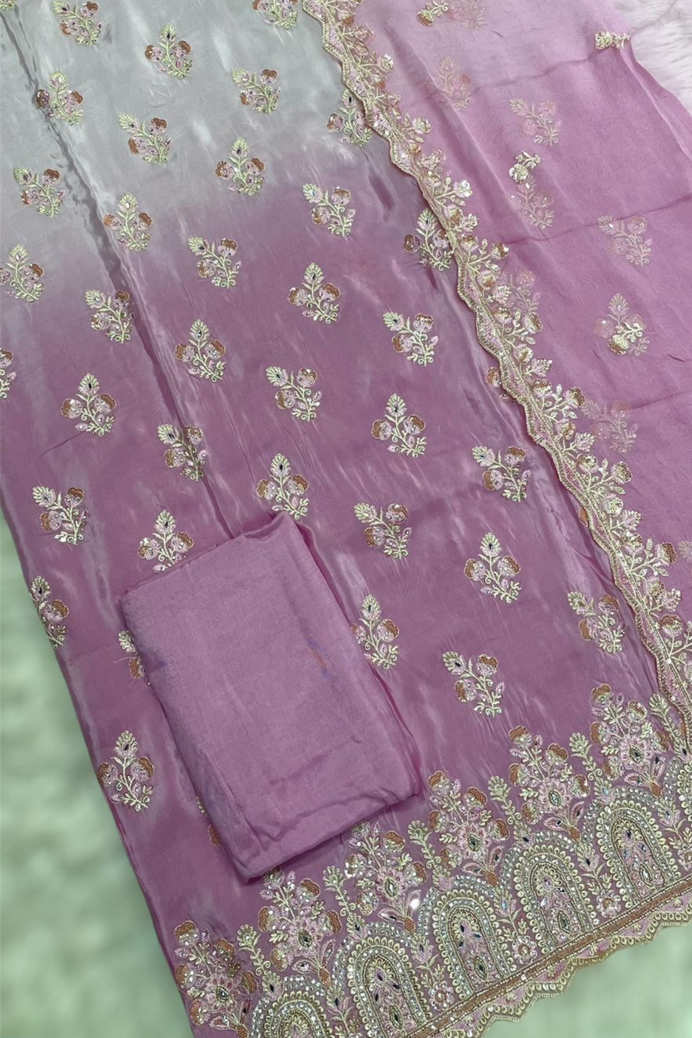 Premium Handcrafted Crepe collection | 991