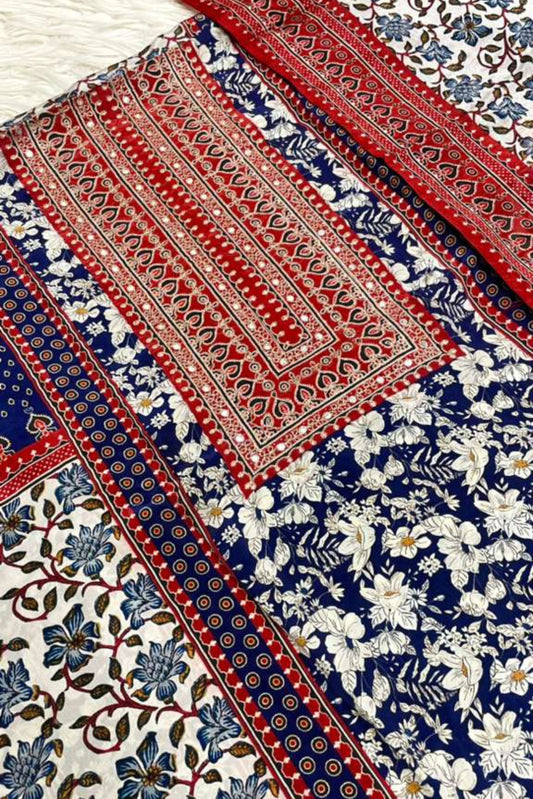 Royal Touch: Embroidered Crepe Series