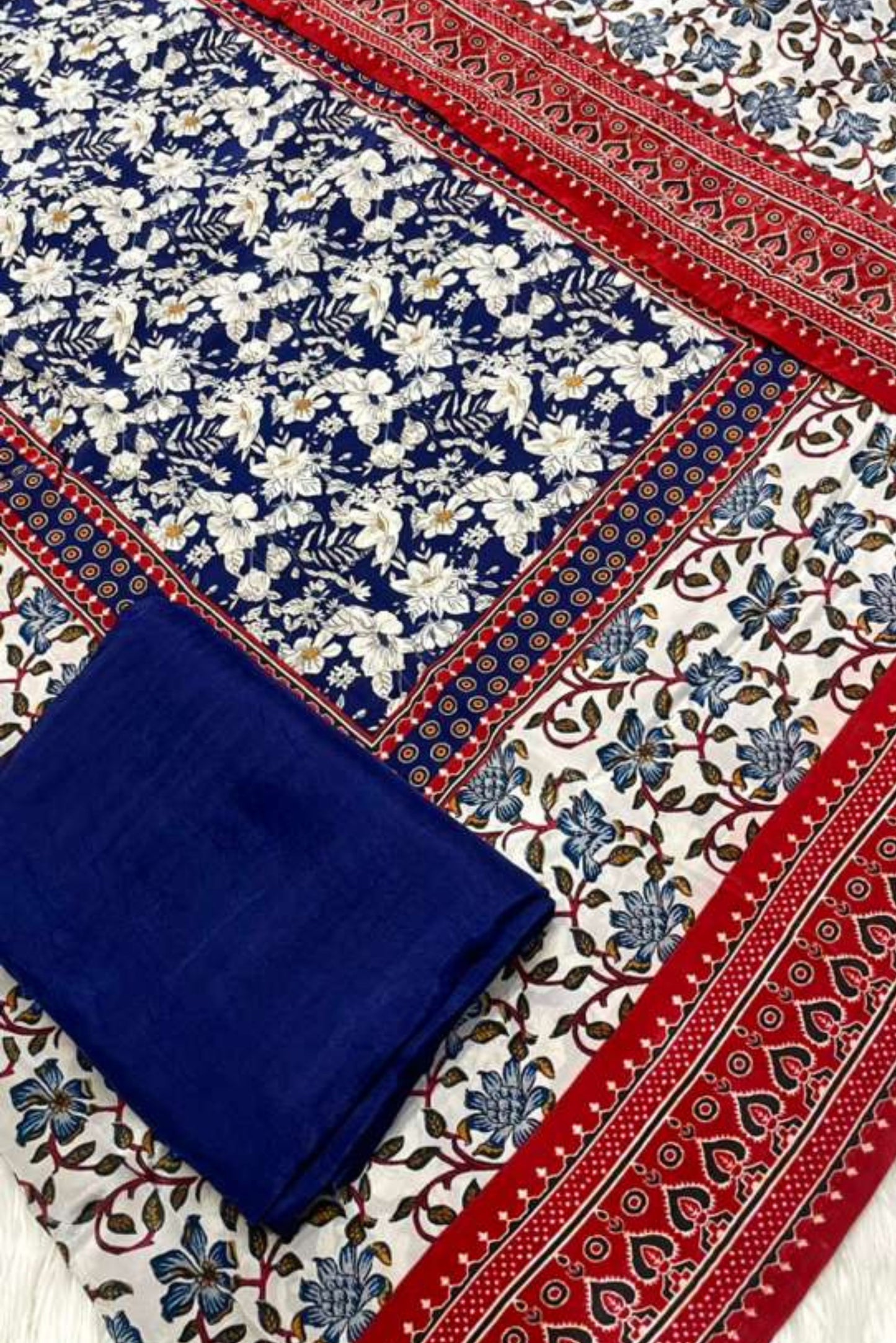 Royal Touch: Embroidered Crepe Series