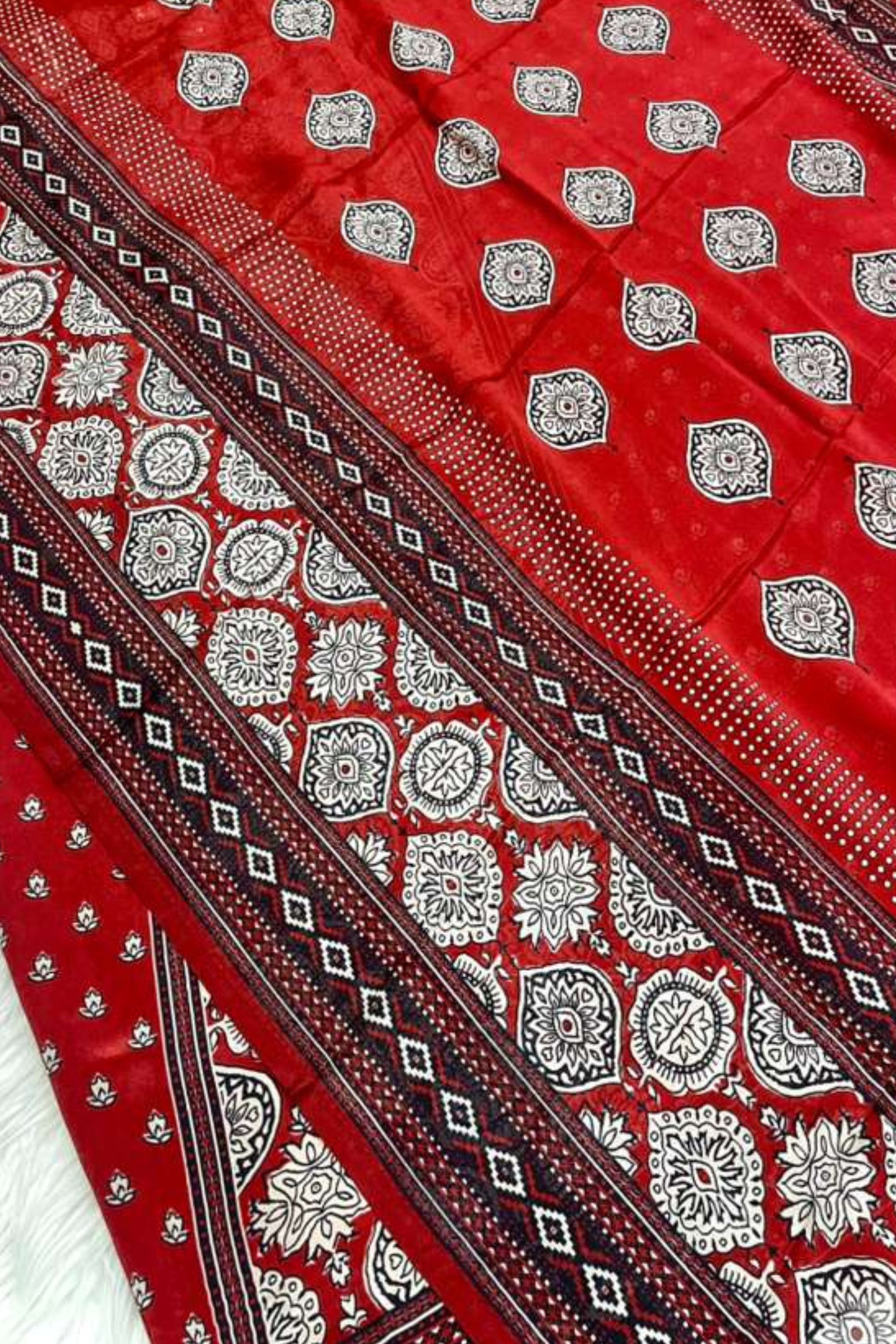 Royal Touch: Embroidered Crepe Series