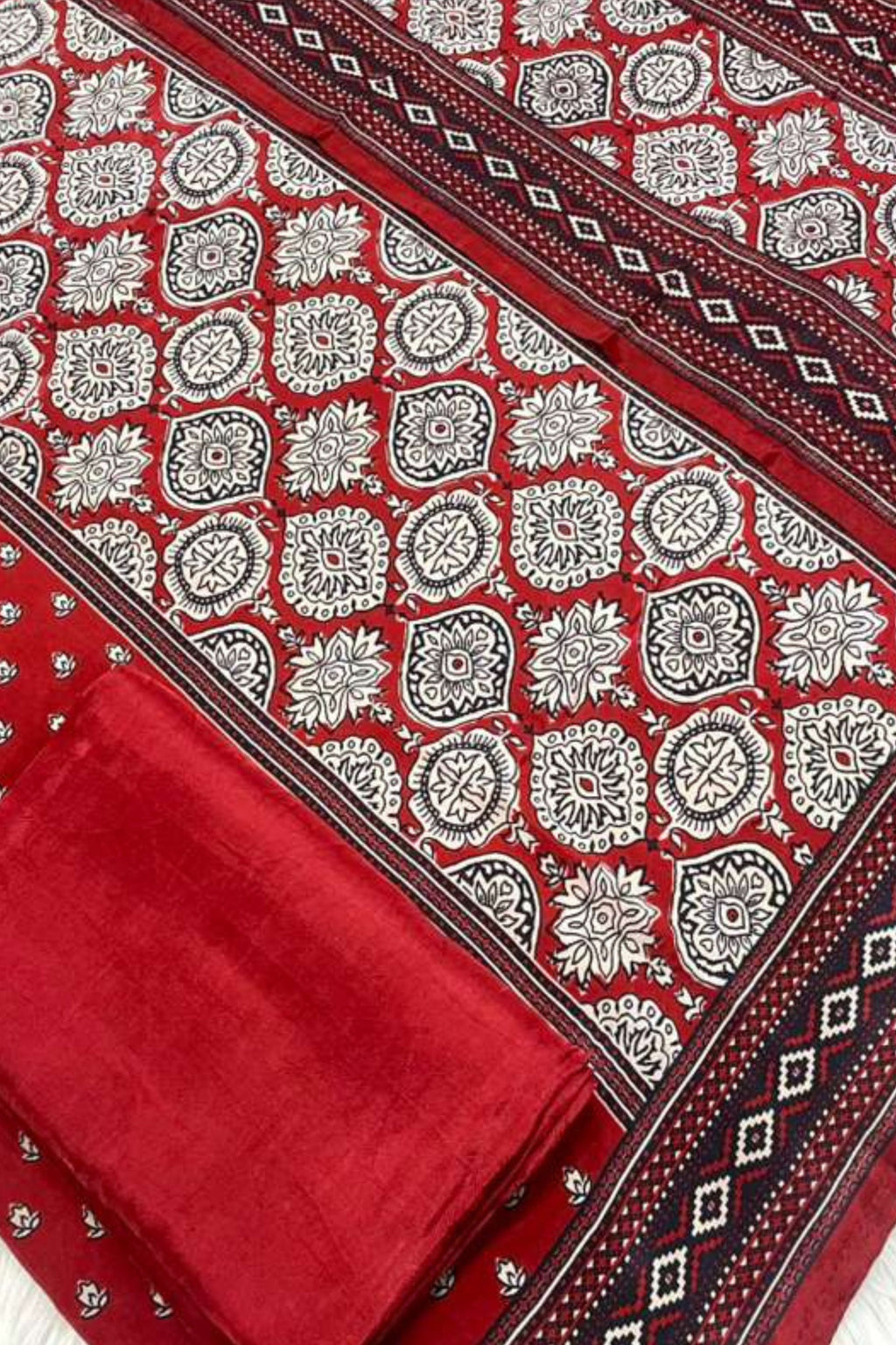 Royal Touch: Embroidered Crepe Series