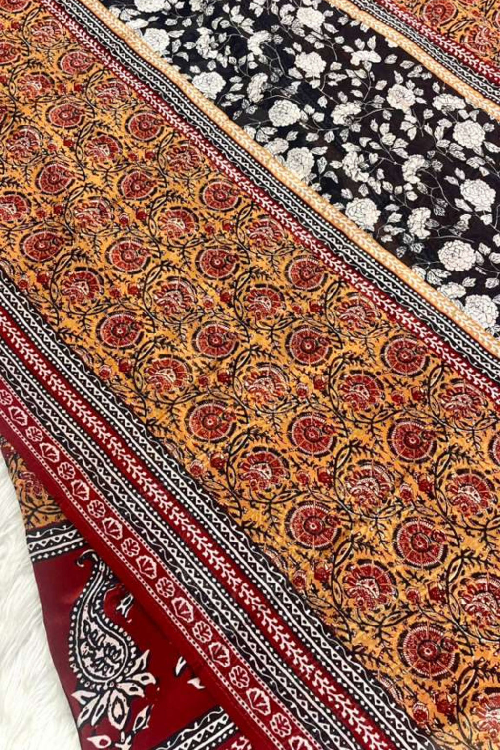 Royal Touch: Embroidered Crepe Series