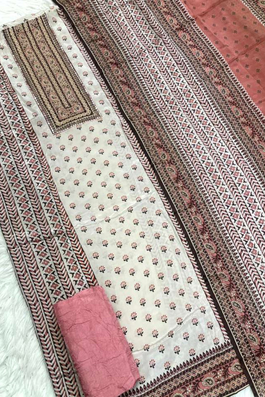 Royal Touch: Embroidered Crepe Series