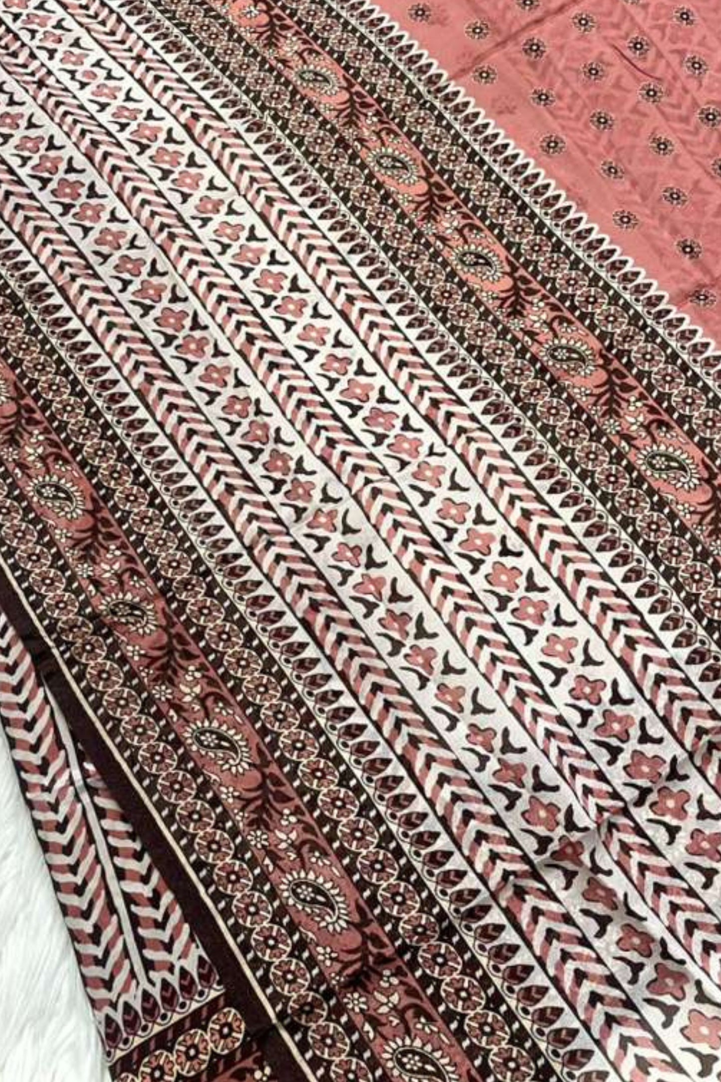 Royal Touch: Embroidered Crepe Series