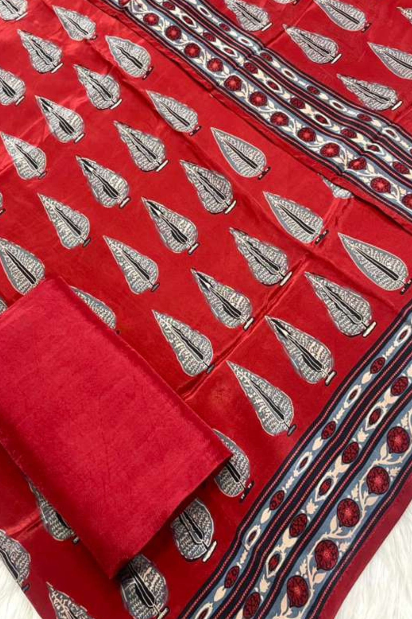 Royal Touch: Embroidered Crepe Series