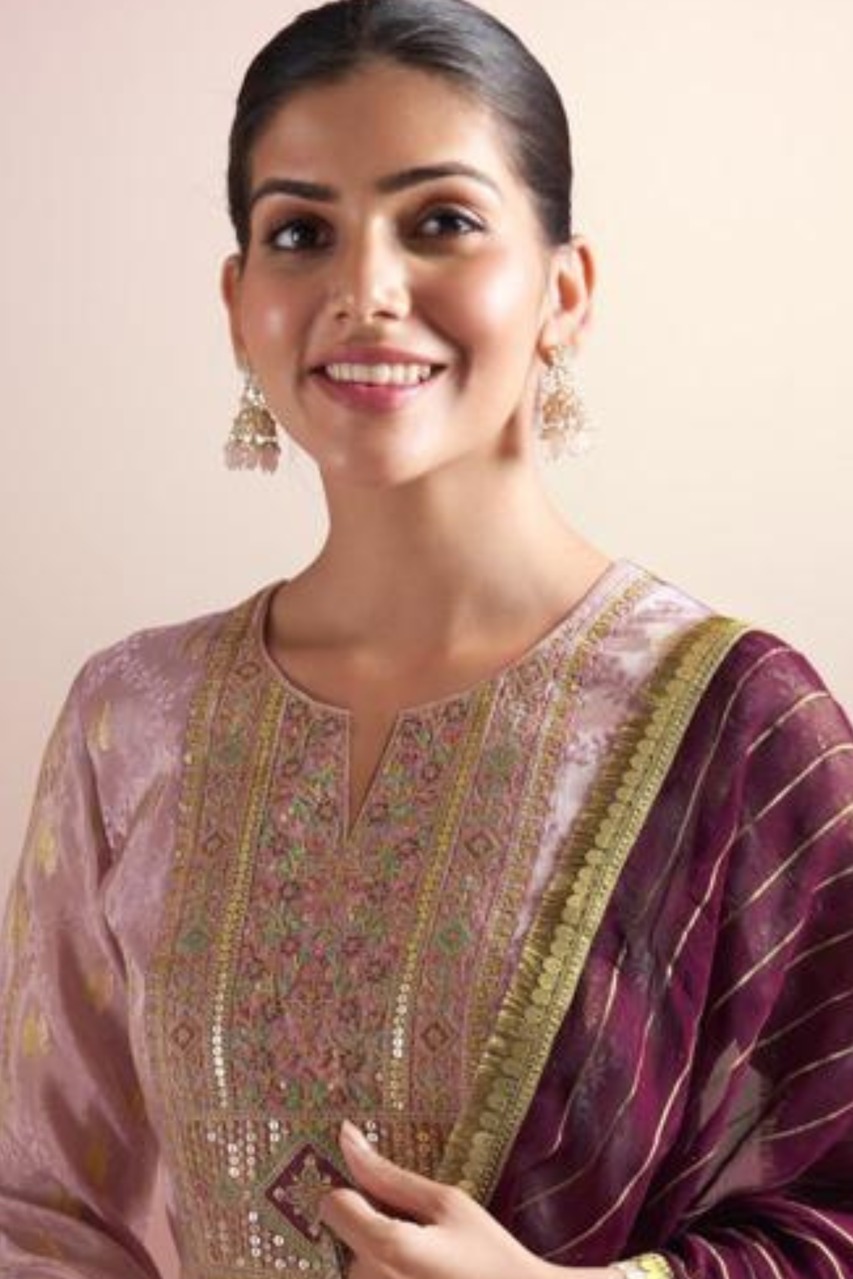 Pure Muslin Shalwar Suit