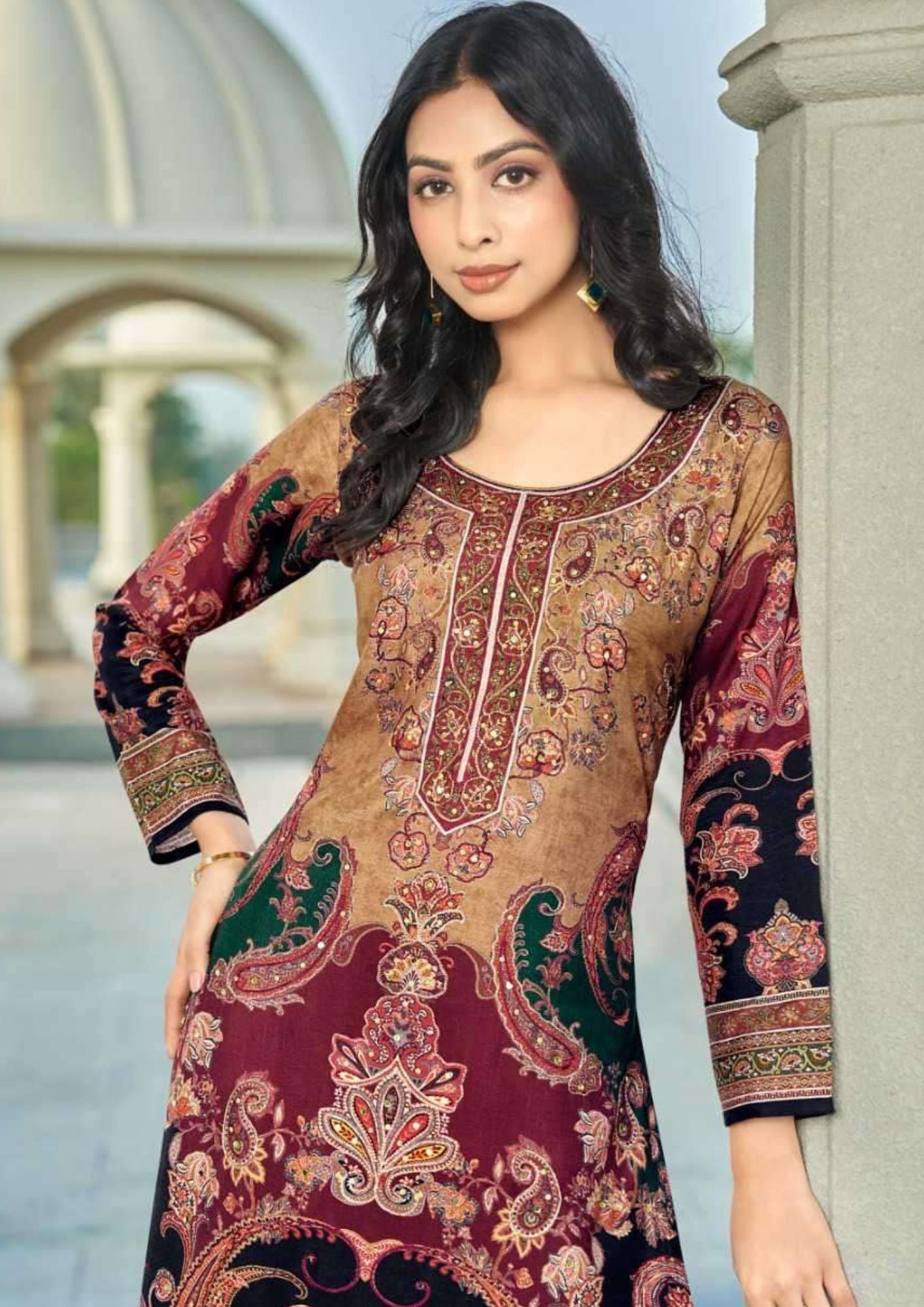 Adhitri Muslin Designer Perfection - 1002