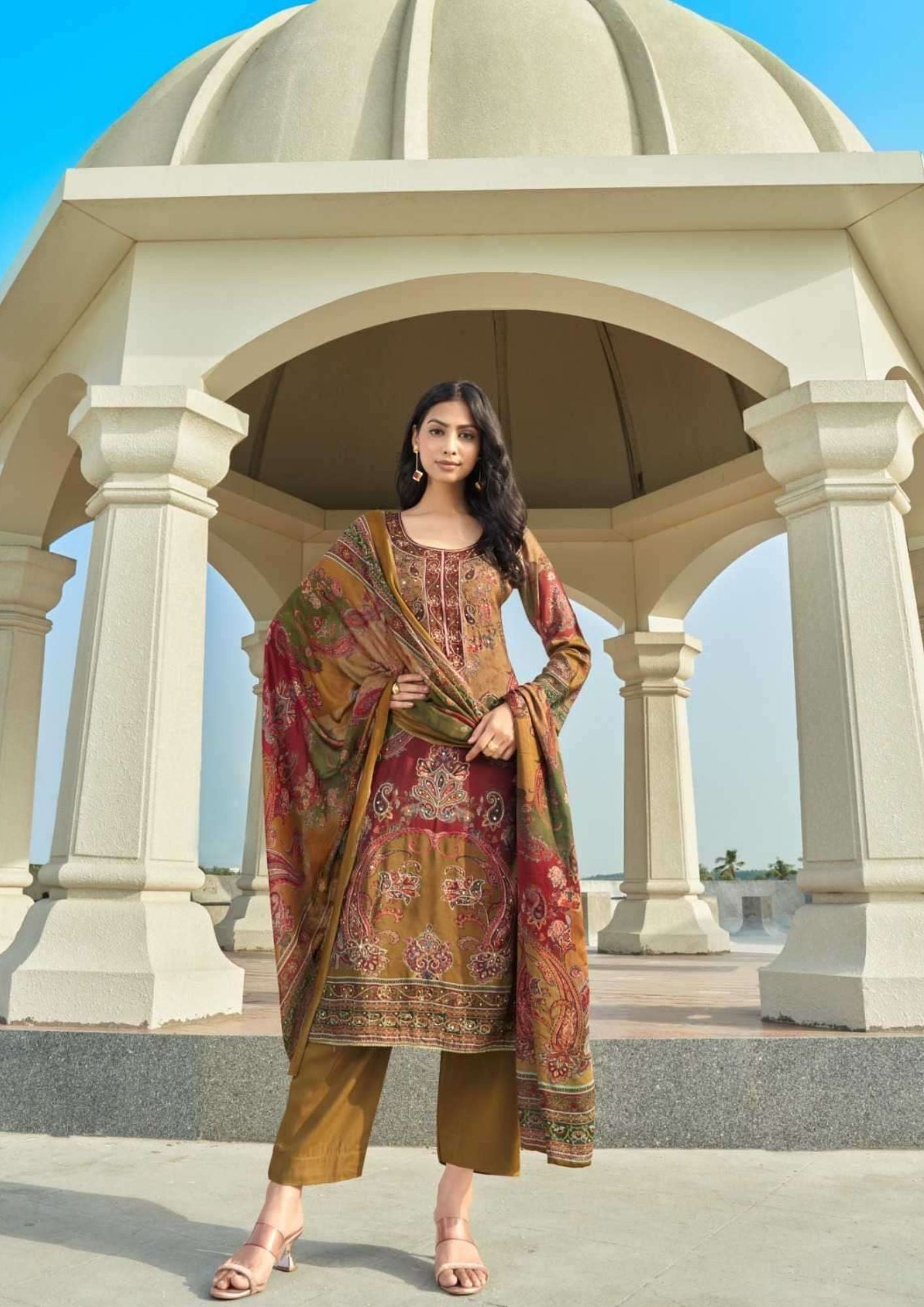 Adhitri Muslin Designer Perfection - 1003