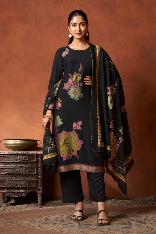 Royal Jacquard Muslin Ensemble