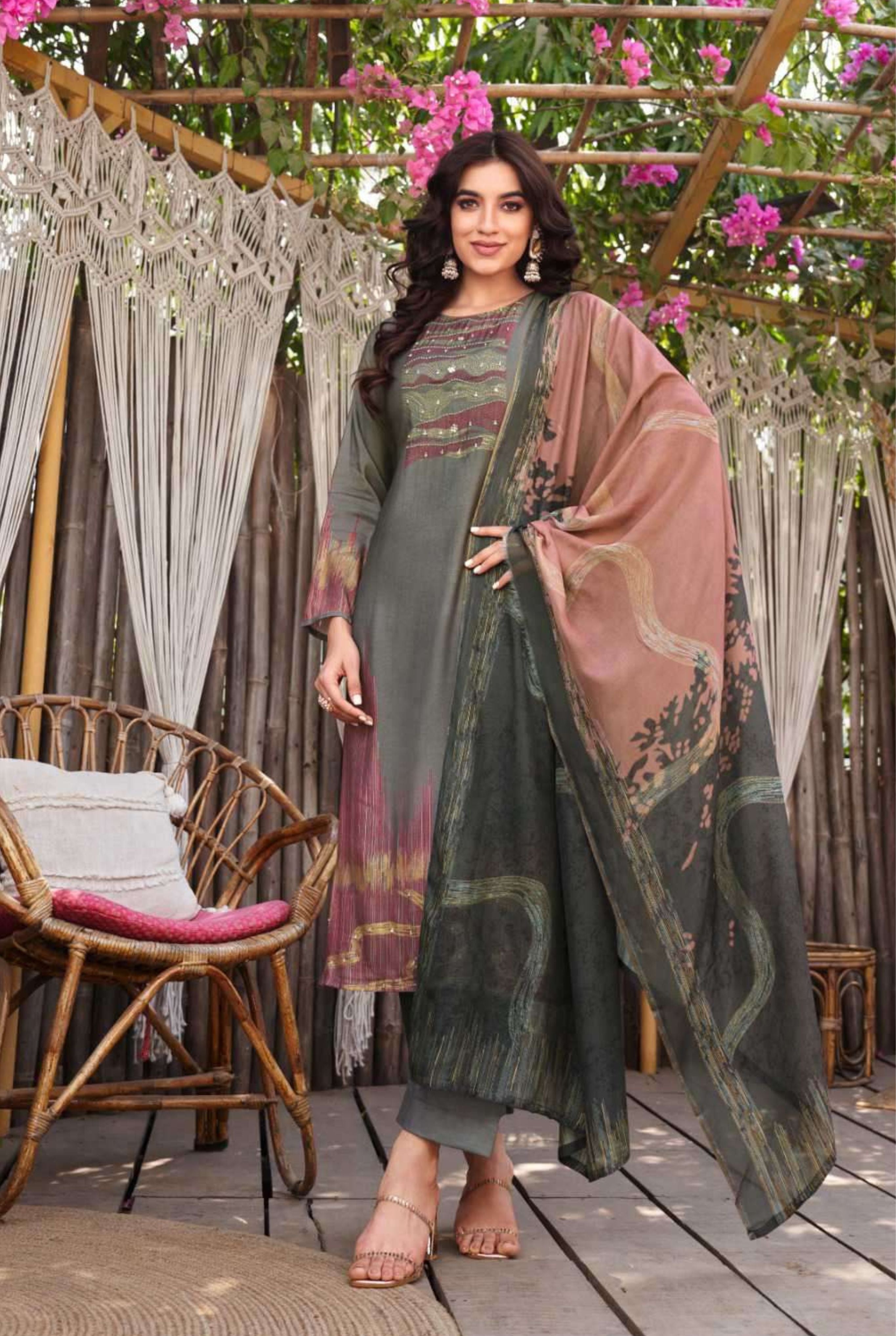 Muslin Graceful Designer Edit