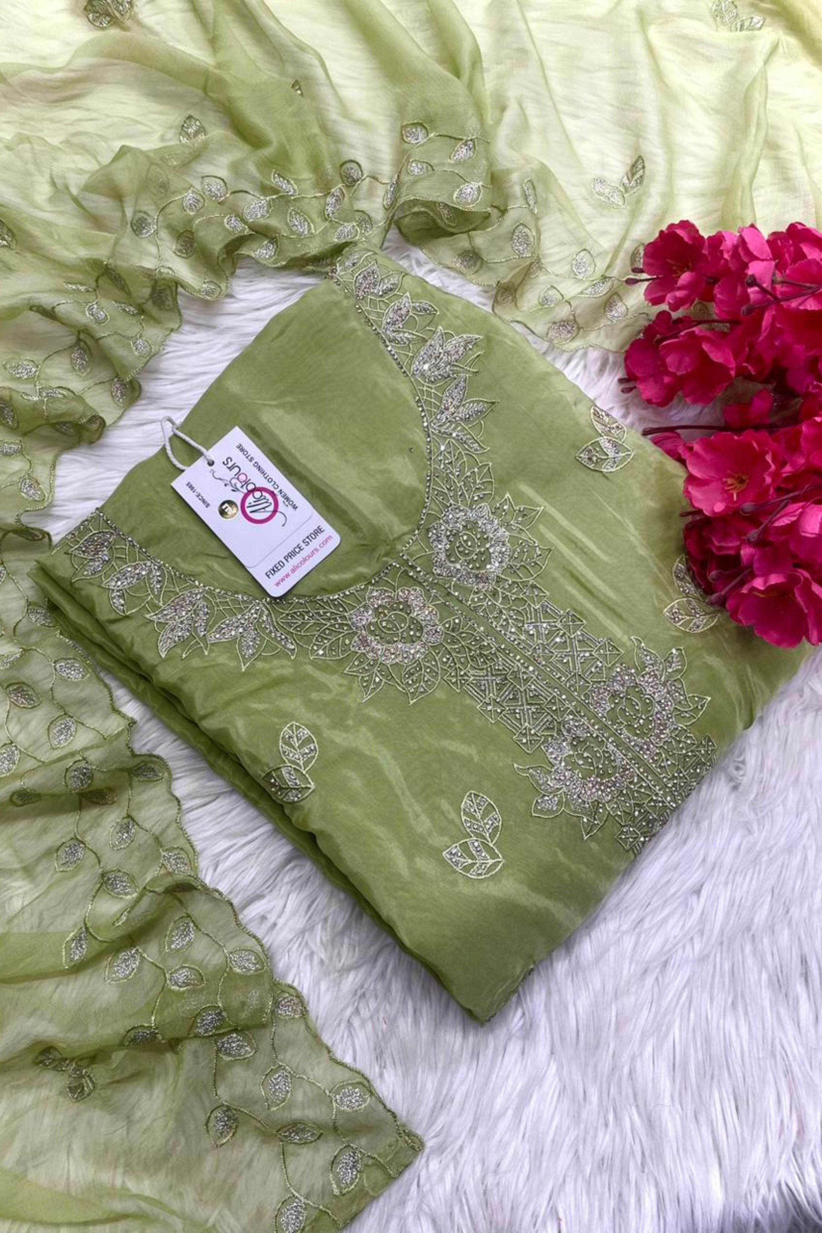 Regal Silk Handwork Collection | 102