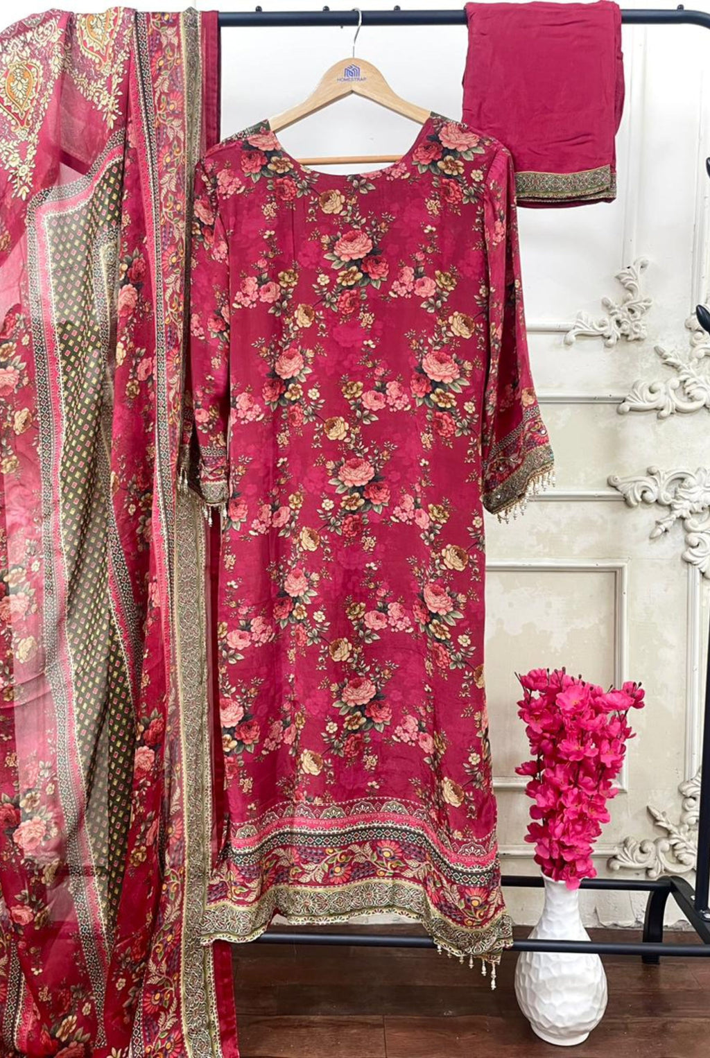 Premium Handwork crepe set | 1702