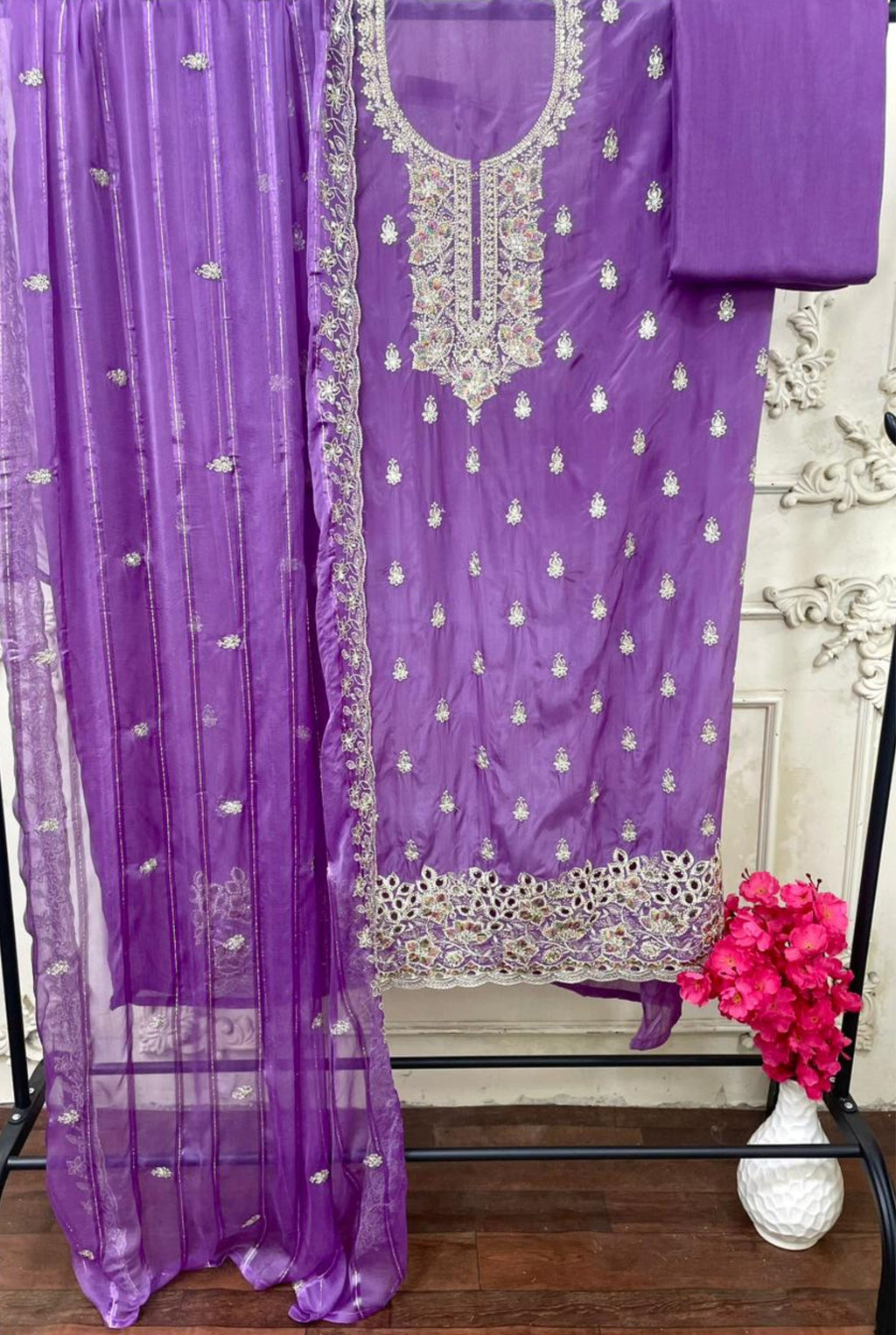 Elegant Festive Handwork Set