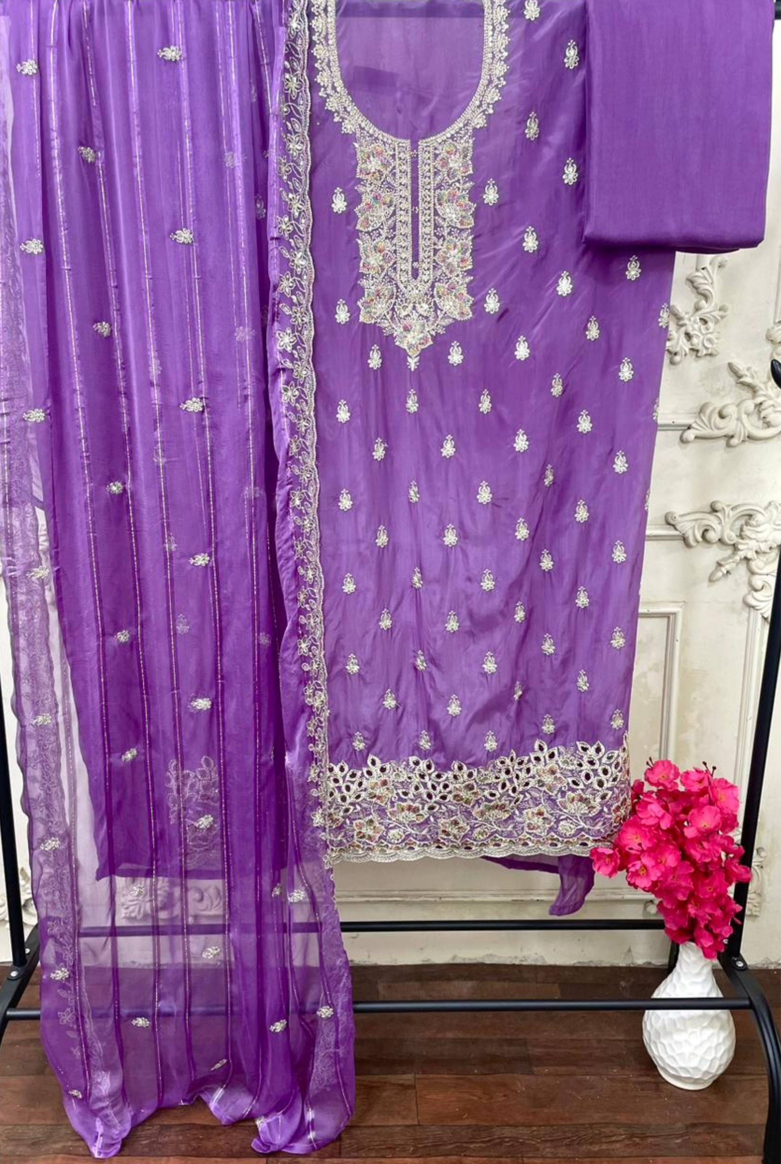 Elegant Festive Handwork Set