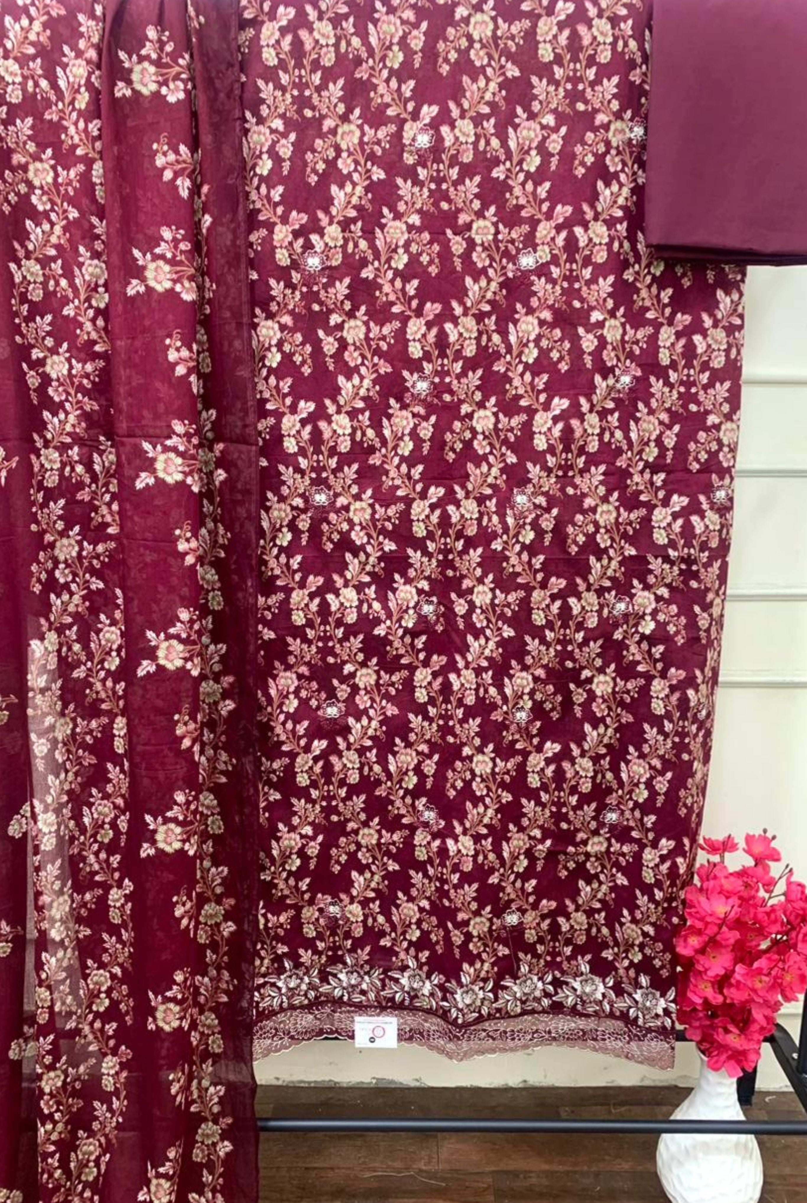 Cotton Floral Elegance Set | 2004