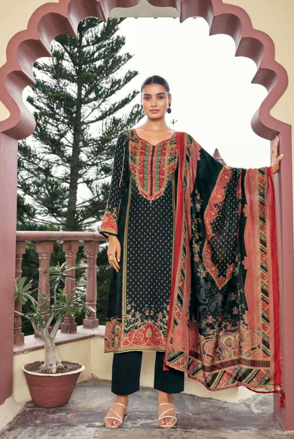 𝗖𝗹𝗮𝘀𝘀𝗶𝗰 𝗠𝘂𝘀𝗹𝗶𝗻 𝗗𝗶𝗴𝗶𝘁𝗮𝗹 𝗣𝗿𝗶𝗻𝘁 𝗦𝗲𝘁 | 𝟭𝟲𝟬𝟰