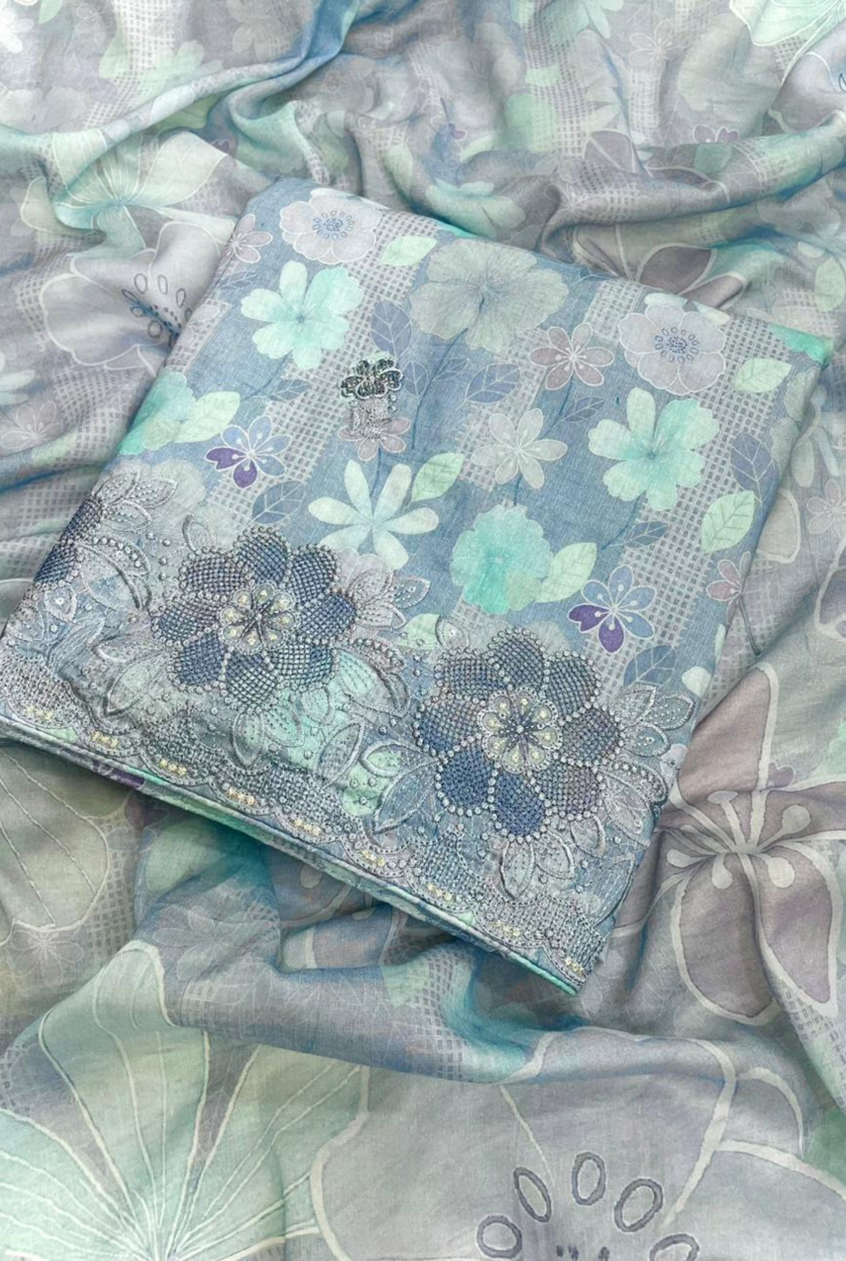 Pure Cotton Floral Grace | 6501