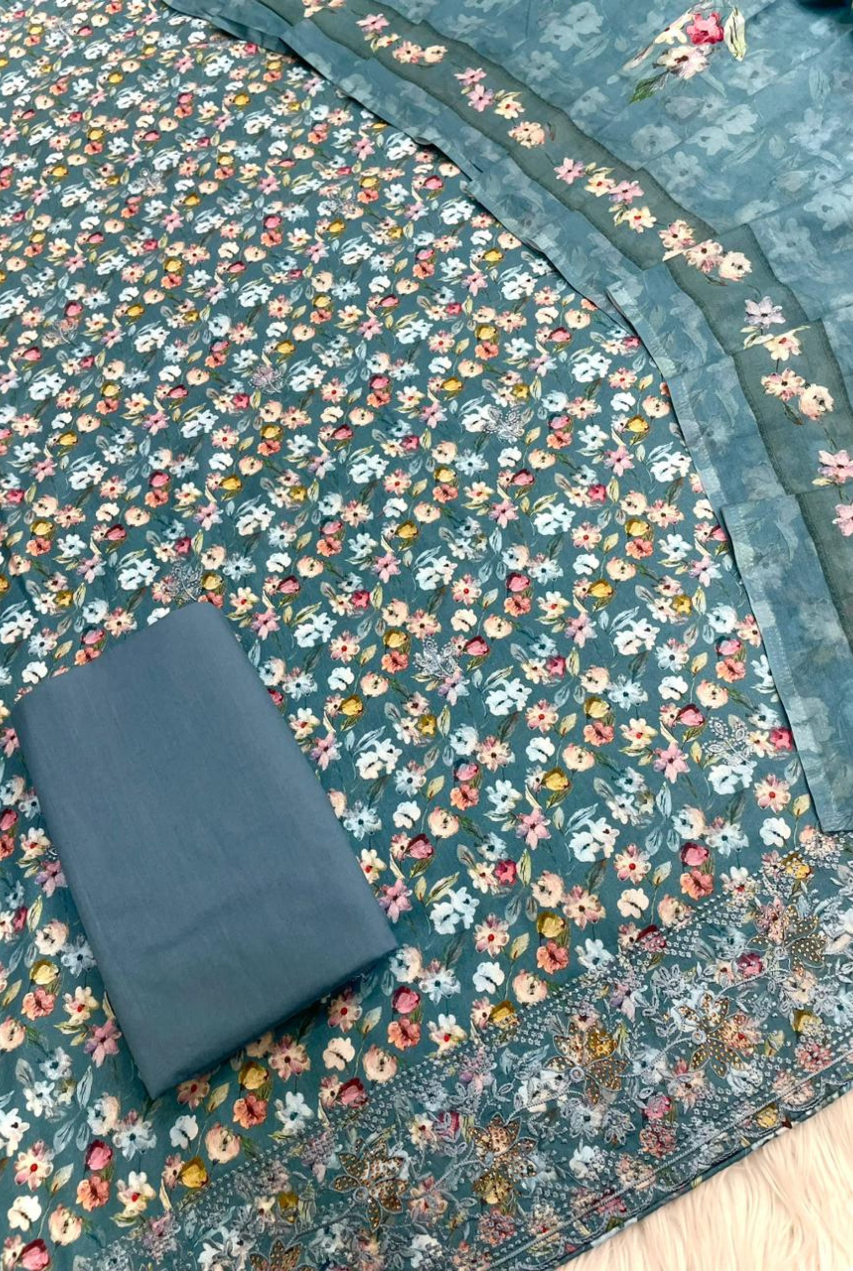 Sky Blossom Cotton Set | 5001