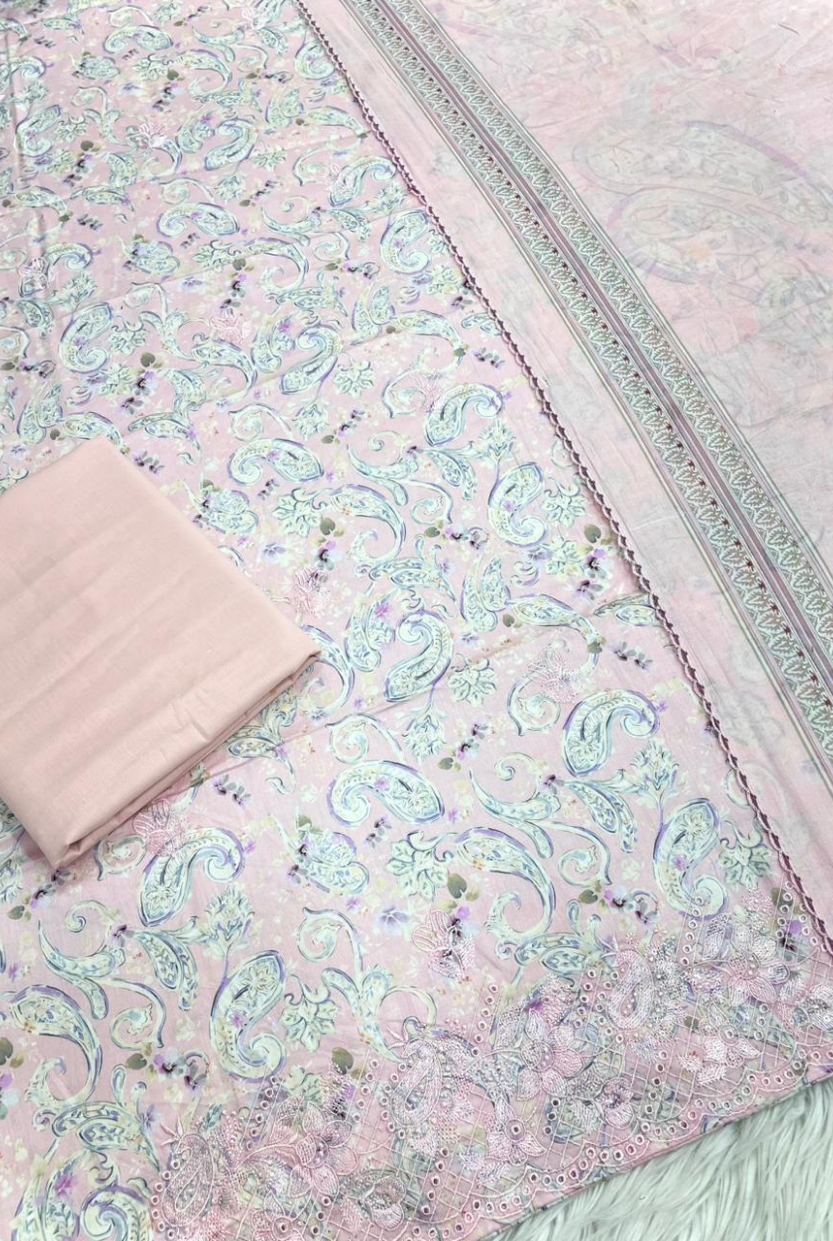 Graceful Pastel Cotton Set | 1801