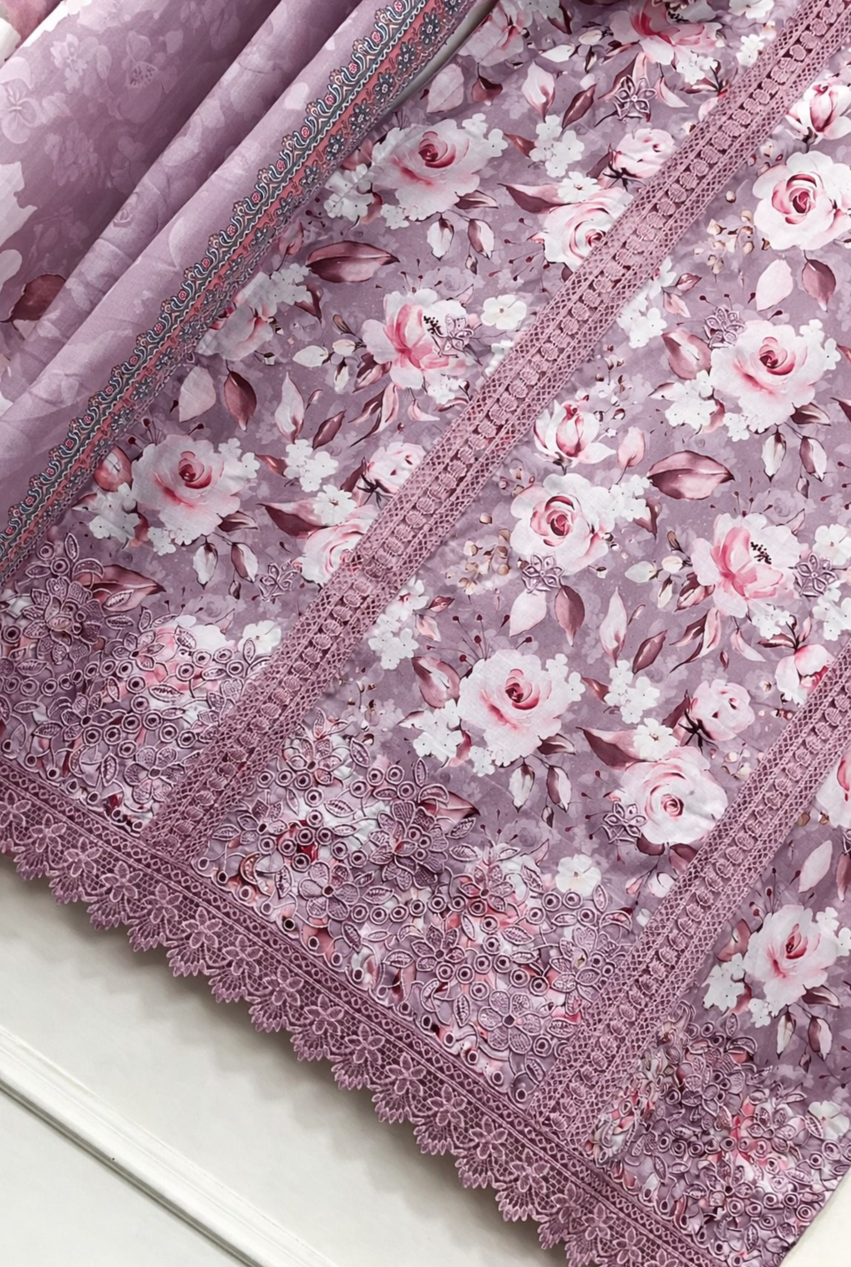 Floral Embroidered Cotton Collection | 1201