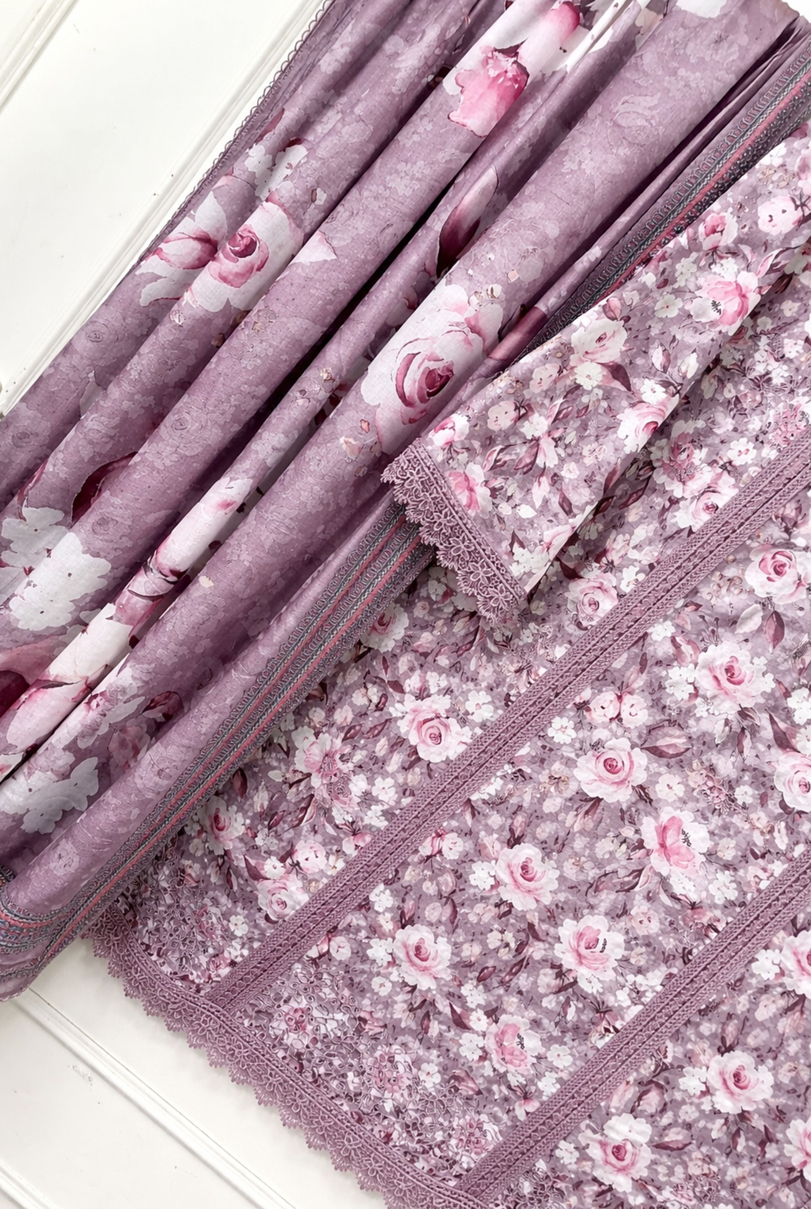 Floral Embroidered Cotton Collection | 1201