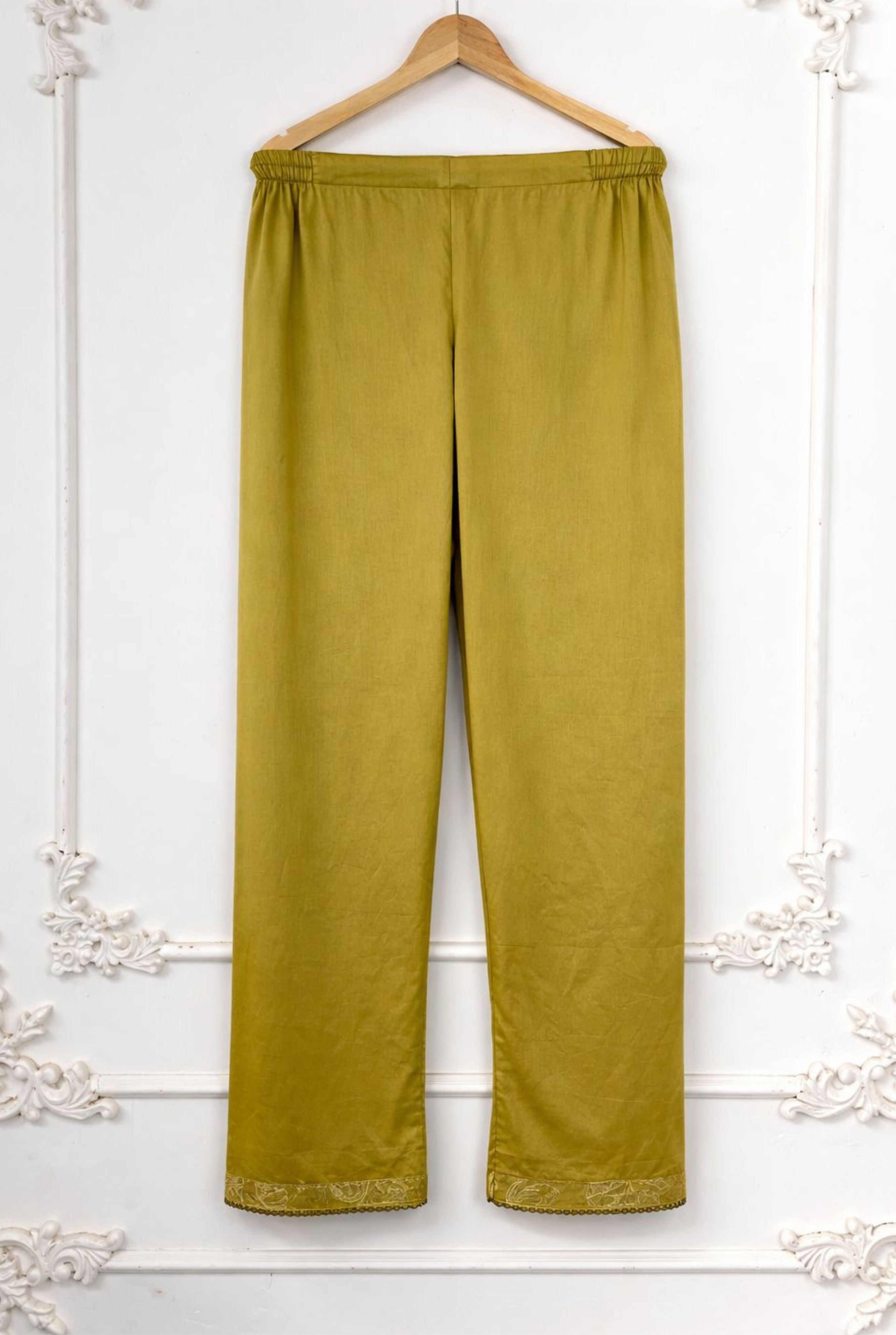 Mustard Bloom Cotton Lawn Set | 4001