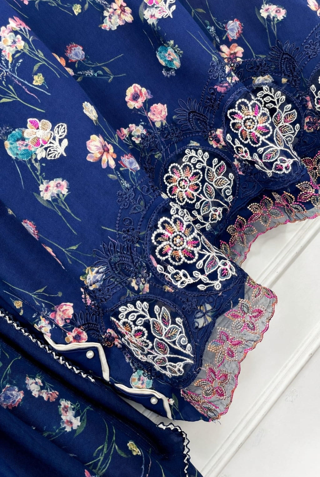 Noor-e-Luxury A-Line Kurta Set | 201-203