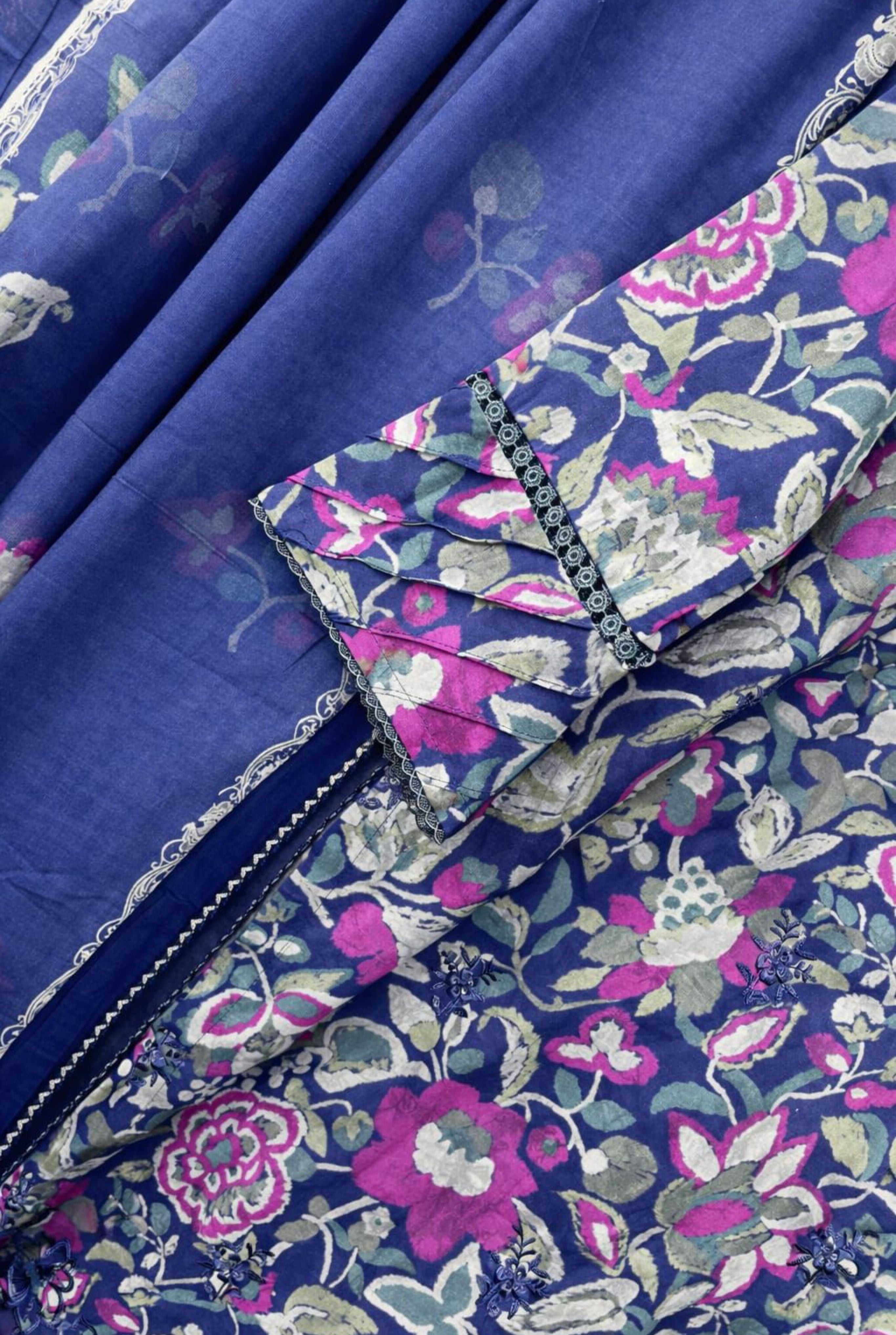 Blue Floral Cotton Edition | 590