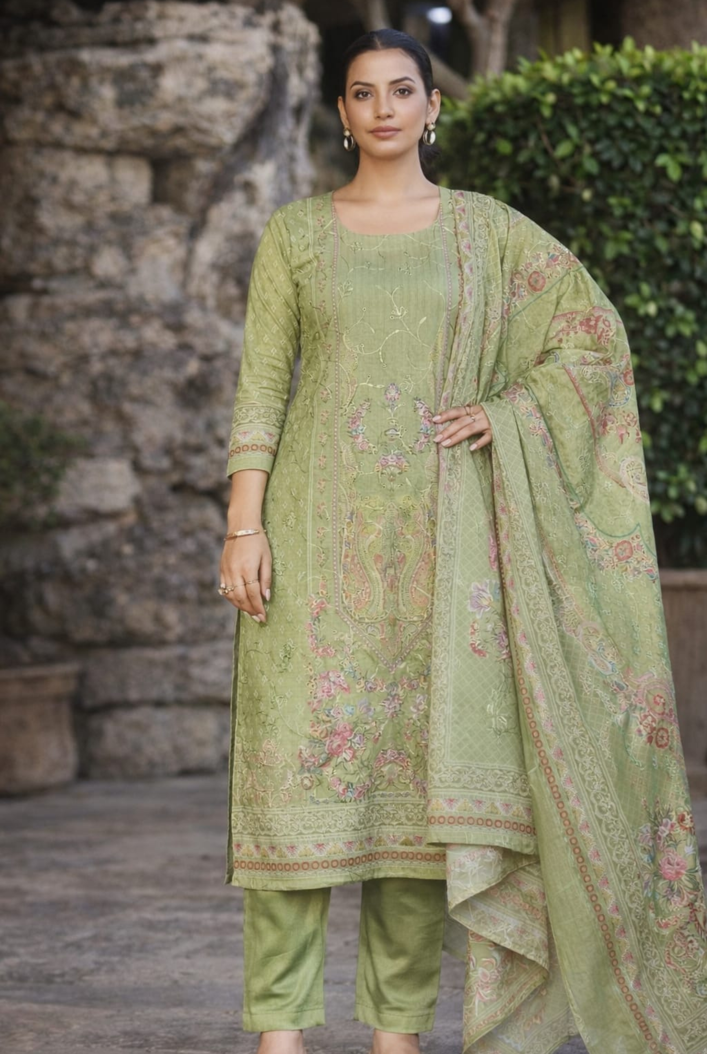 Embroidered Cotton Perfection | 1001 - 1006