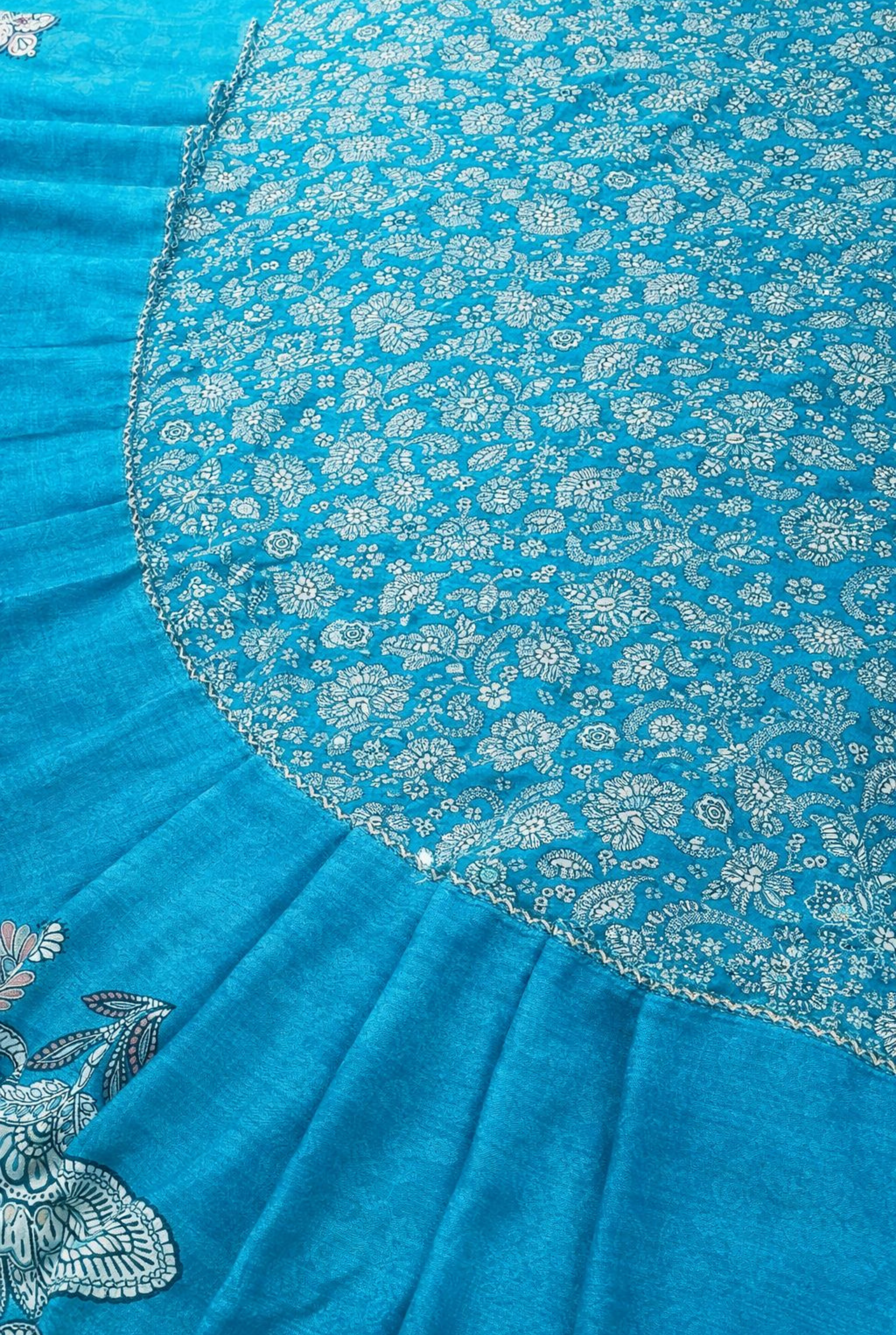 Elegant Floral Embroidered Suit | 6602