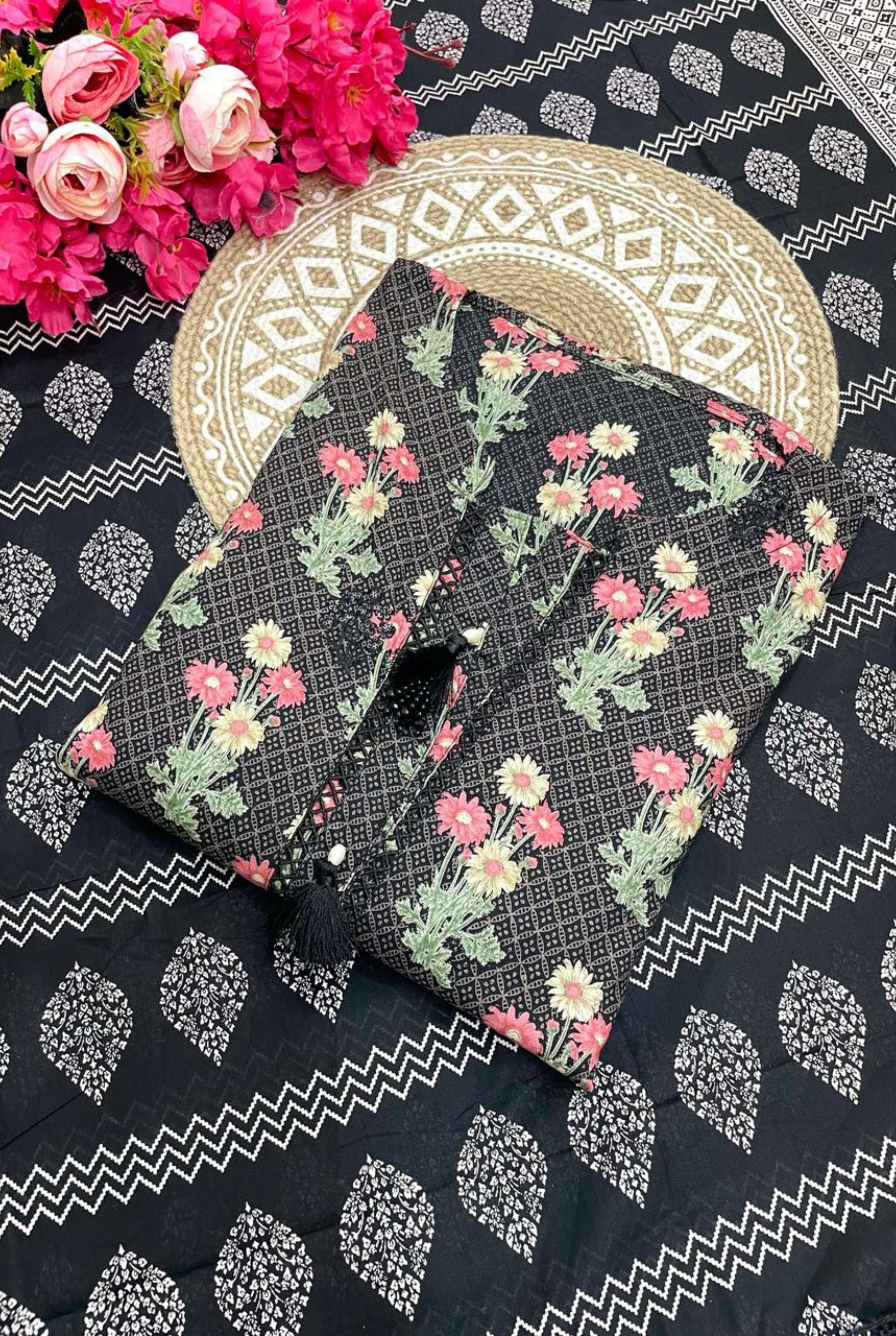 Fancy Embroidered Cotton Set | 201 - 205