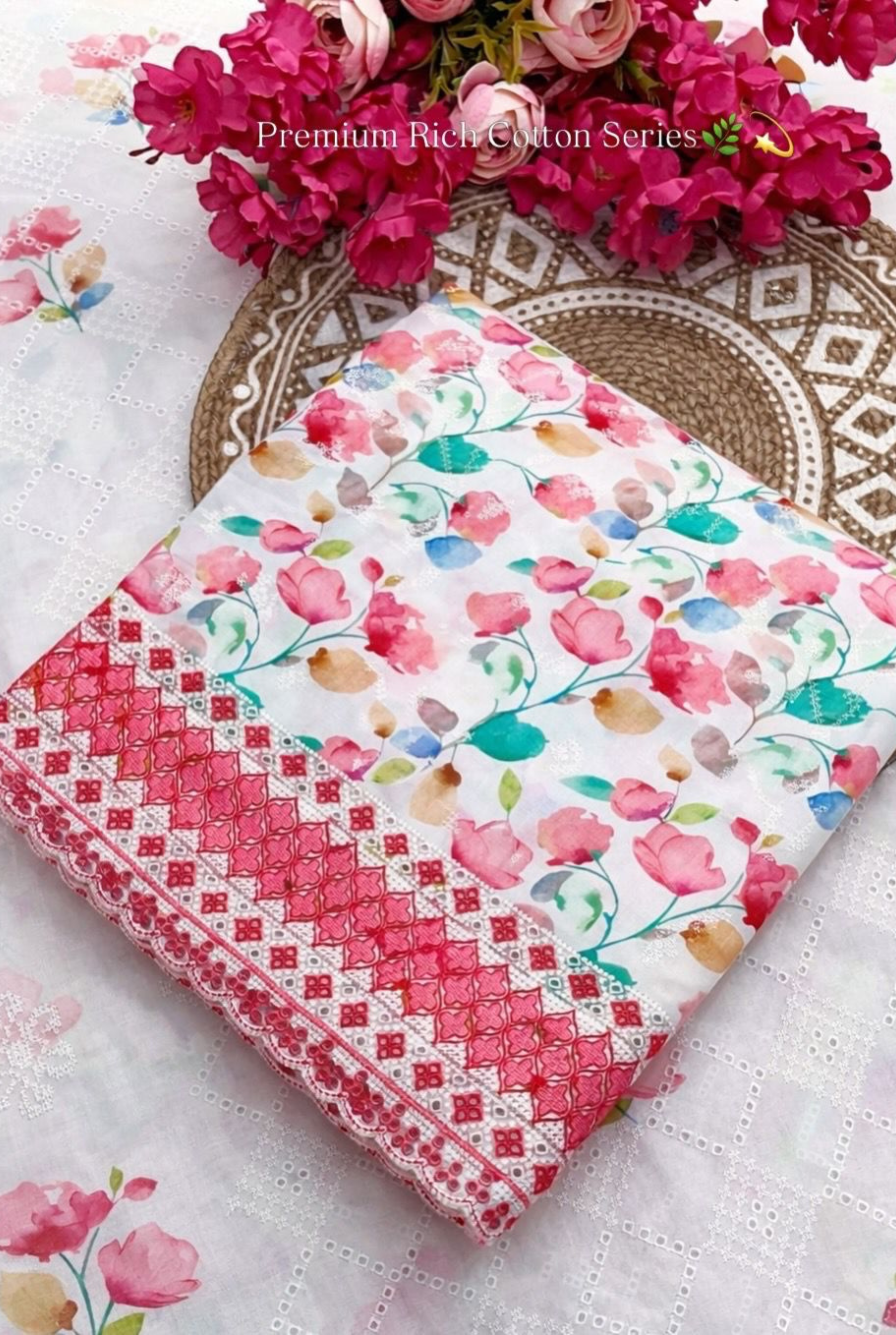 Floral Breeze Cotton Collection | 555 - 558