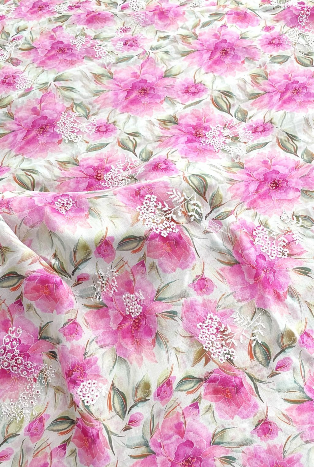 Floral Embroidered Cotton Series | 583 - 586