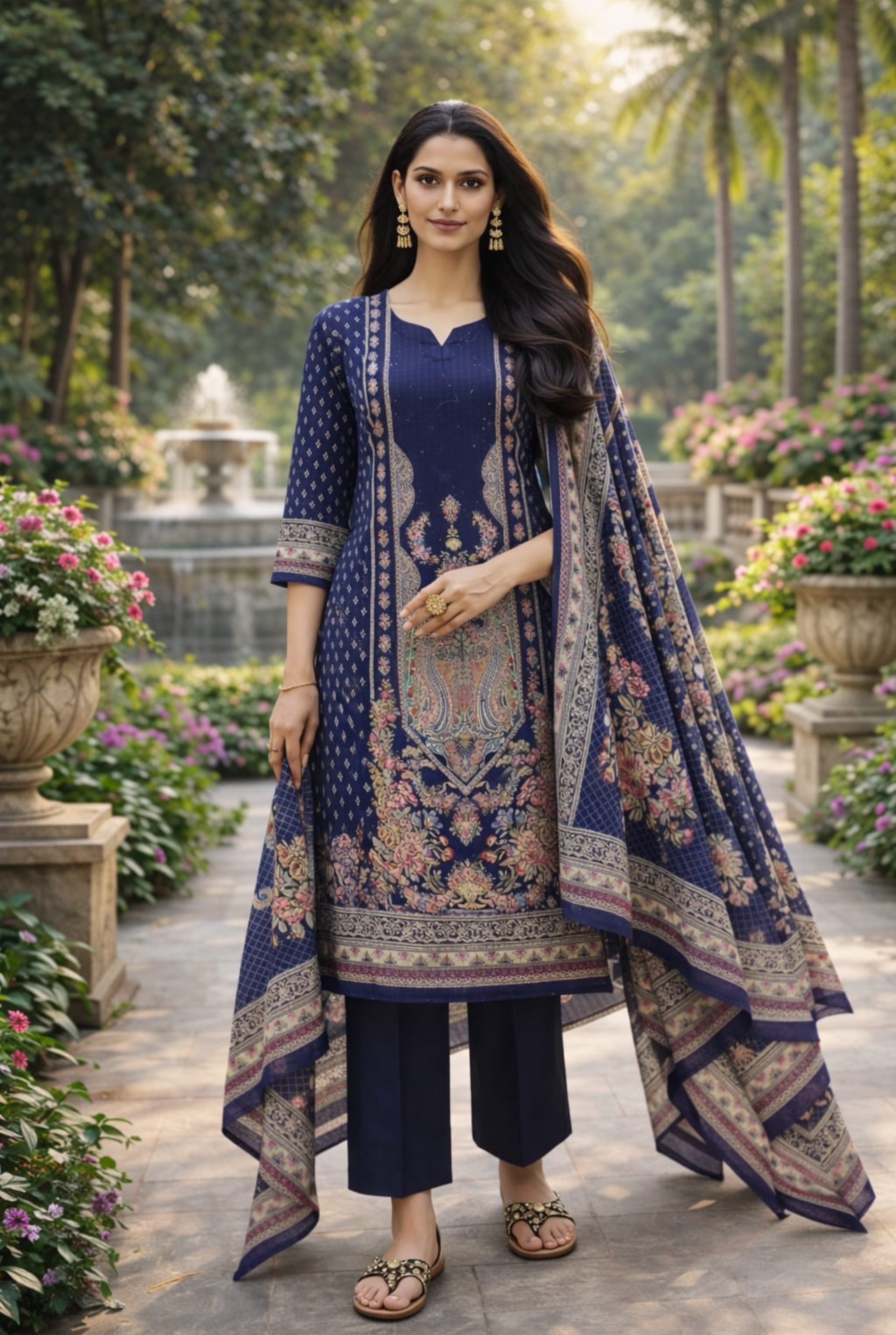 Embroidered Cotton Perfection | 1001 - 1006