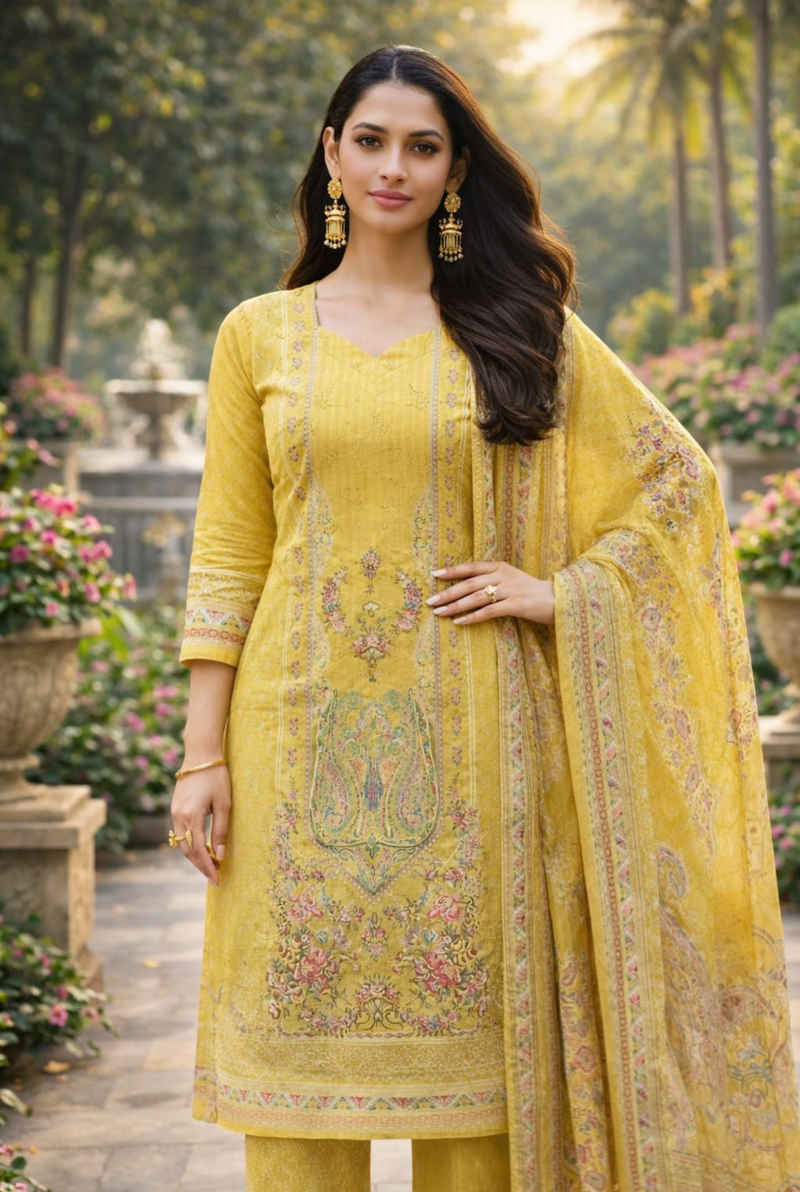 Embroidered Cotton Perfection | 1001 - 1006