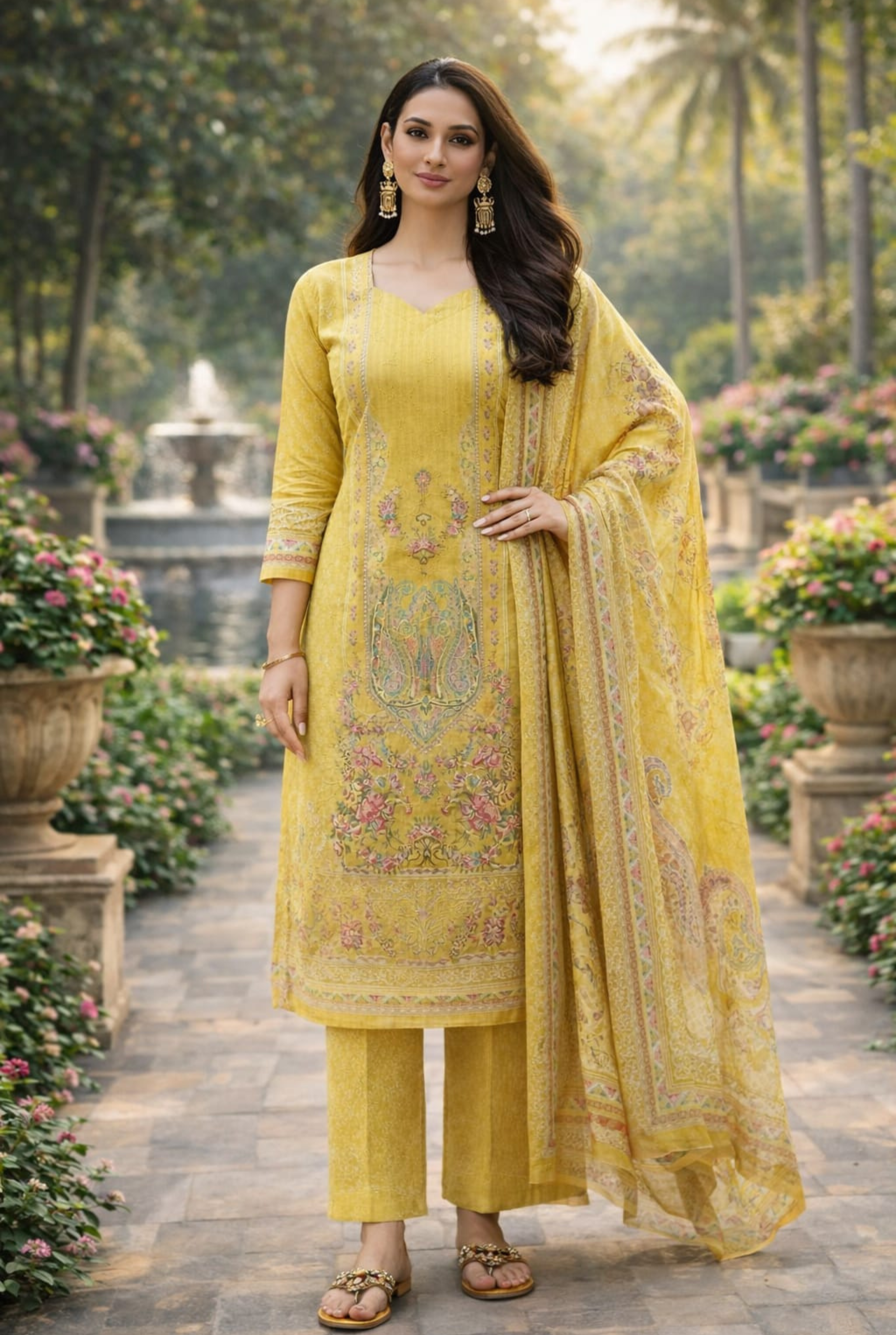 Embroidered Cotton Perfection | 1001 - 1006