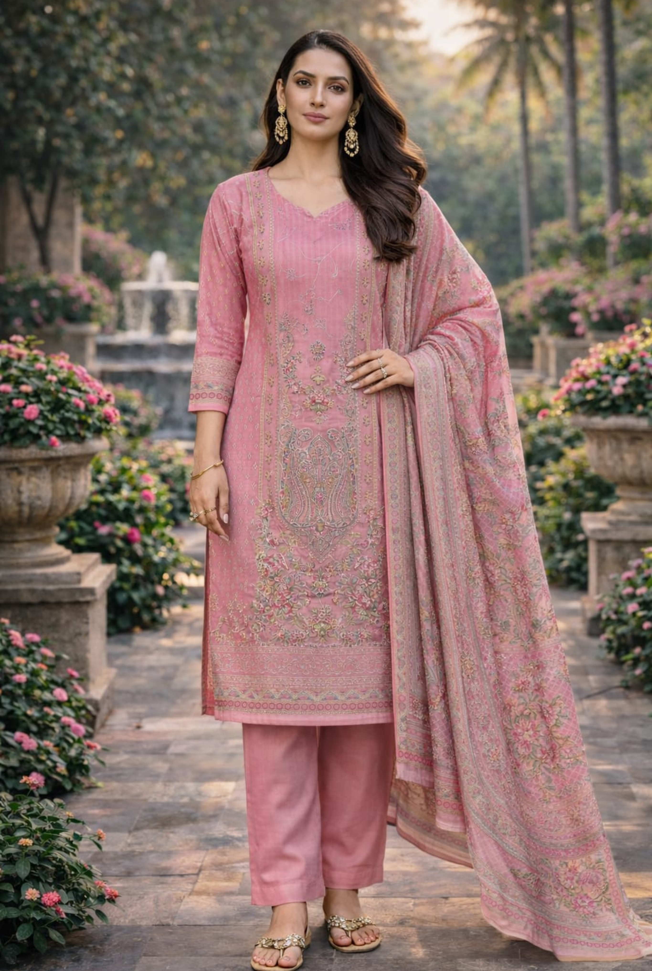 Embroidered Cotton Perfection | 1001 - 1006