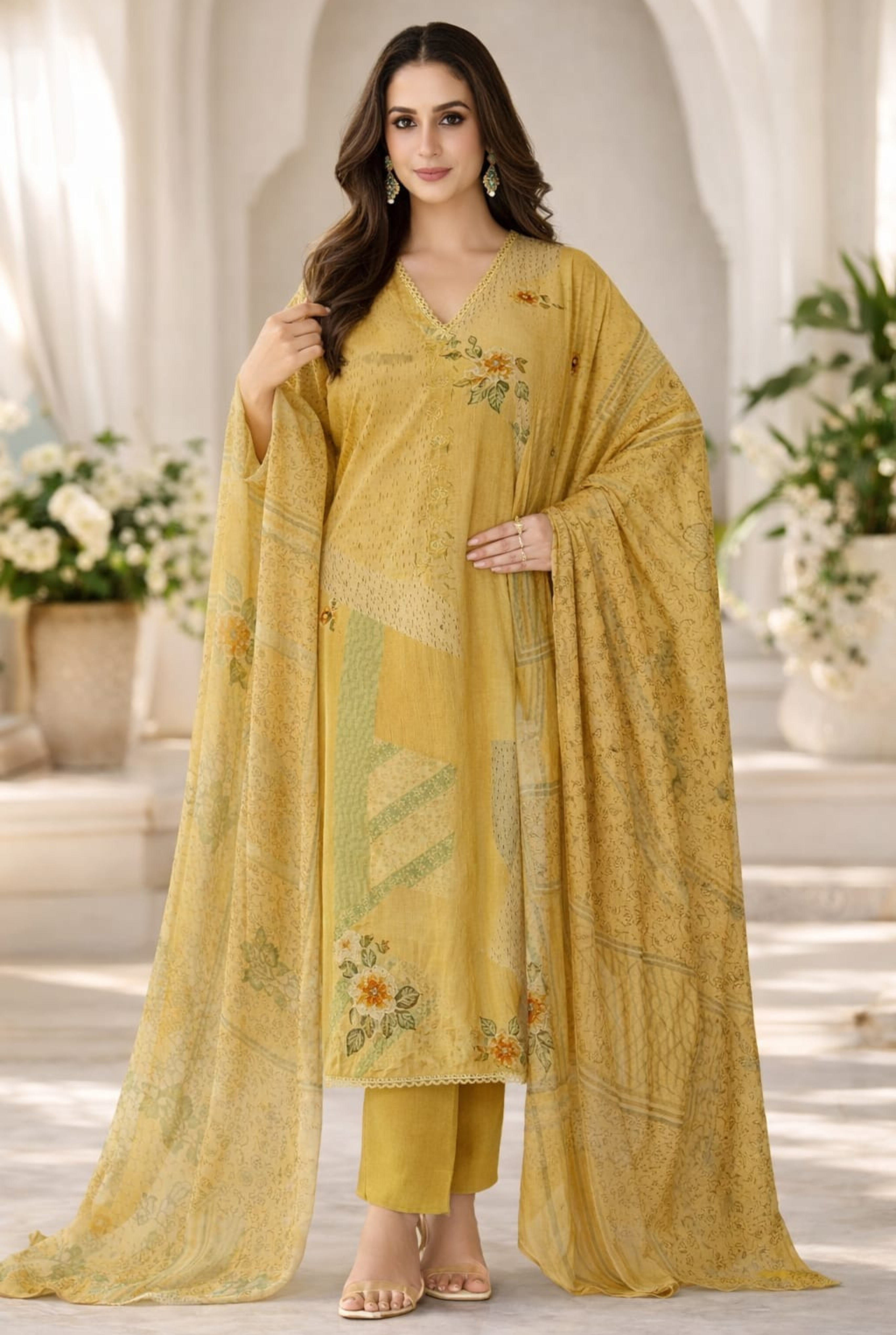 Suvya Lawn Cotton Set | 845 - 898