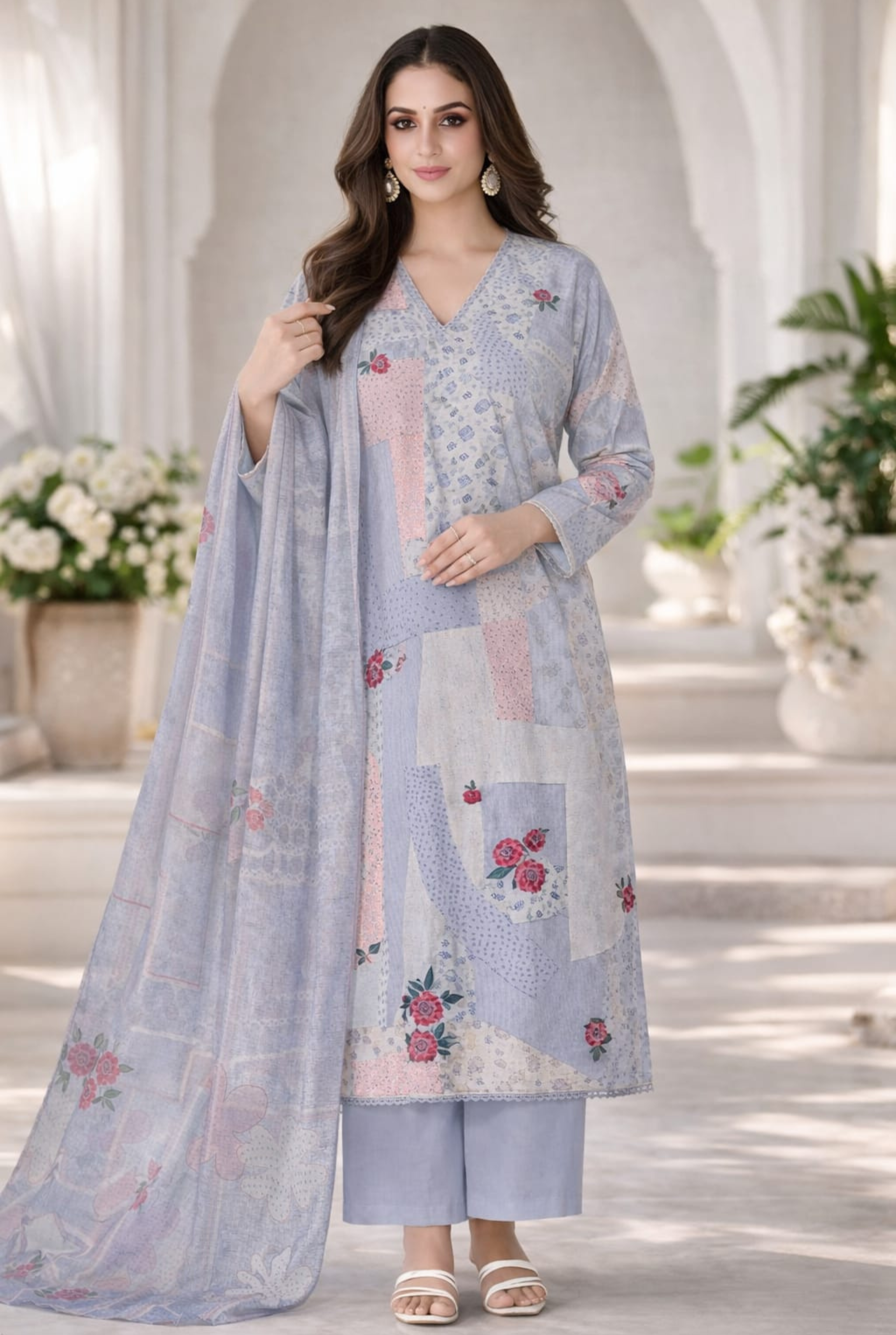 Suvya Lawn Cotton Set | 845 - 898