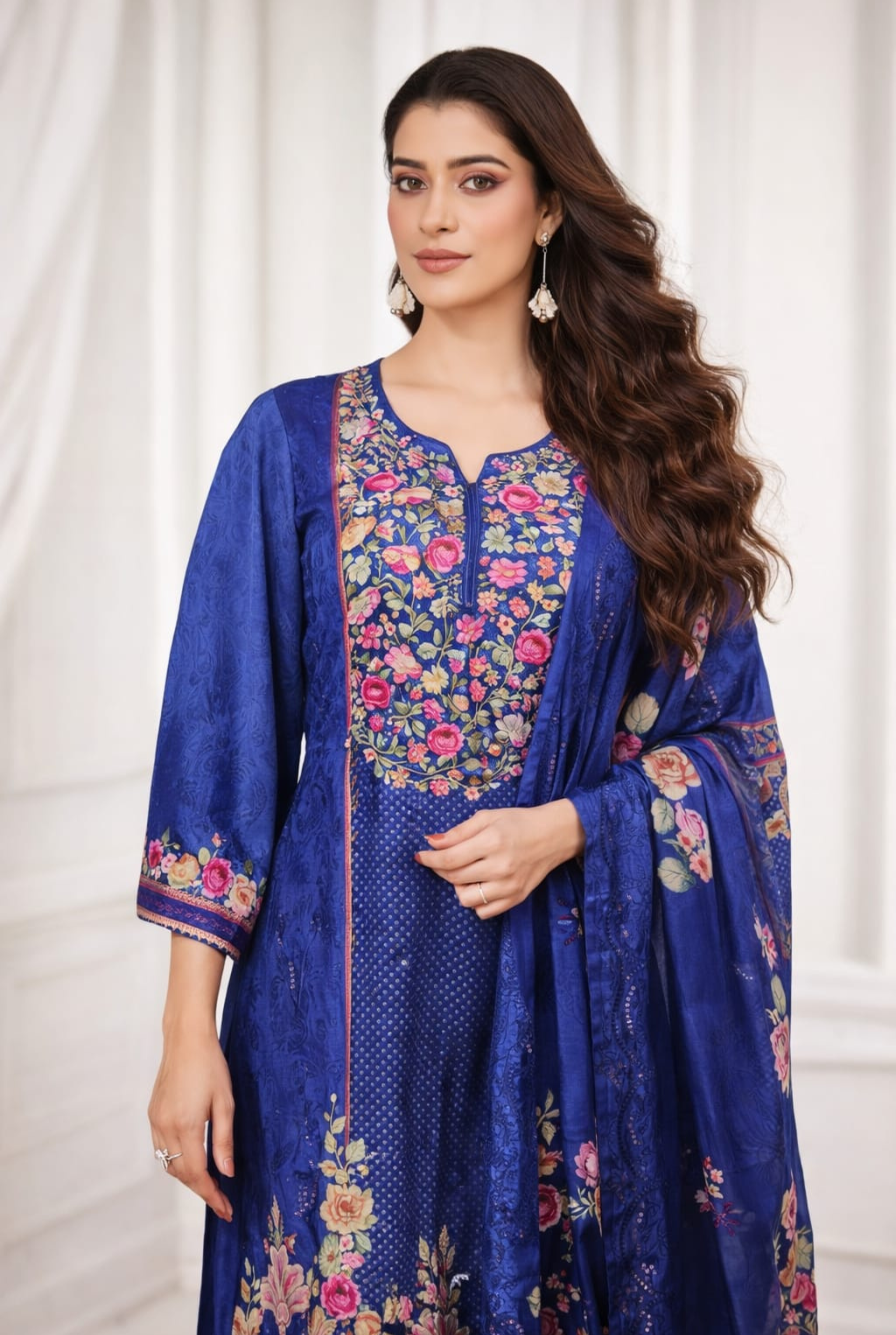 Floral Embroidered Muslin Edition | 1101 - 1104