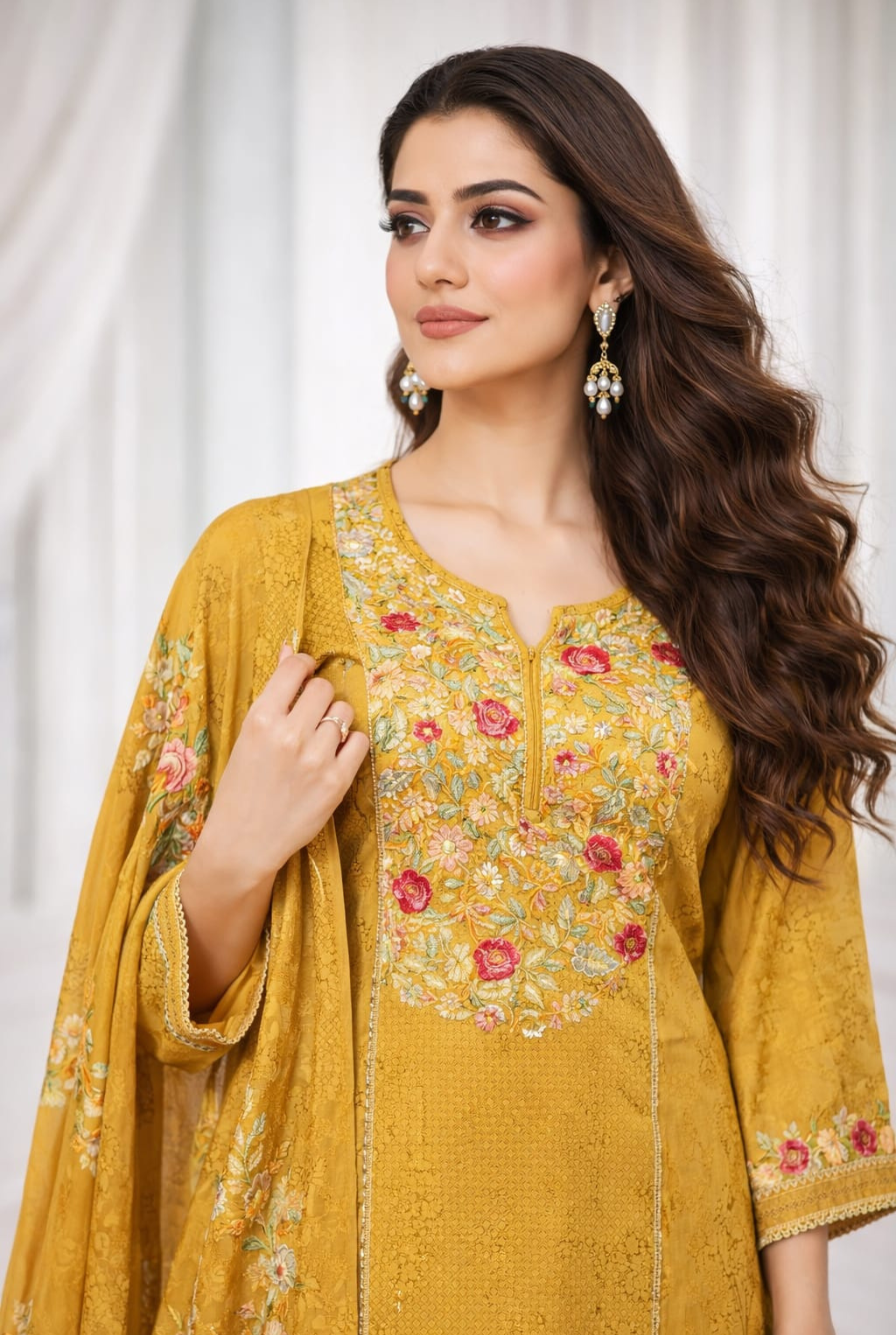 Floral Embroidered Muslin Edition | 1101 - 1104